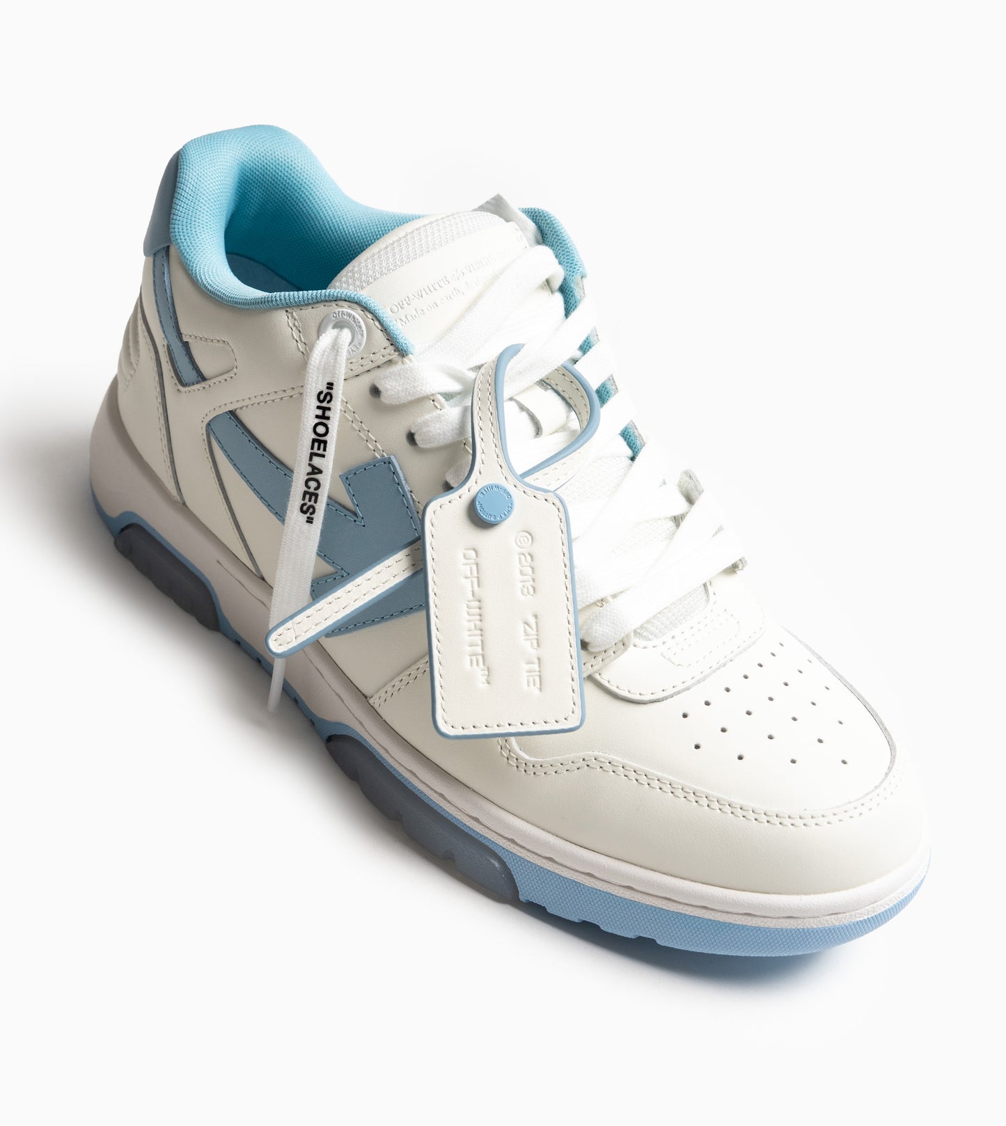 OFF-WHITE Out Of Office White Light Blue