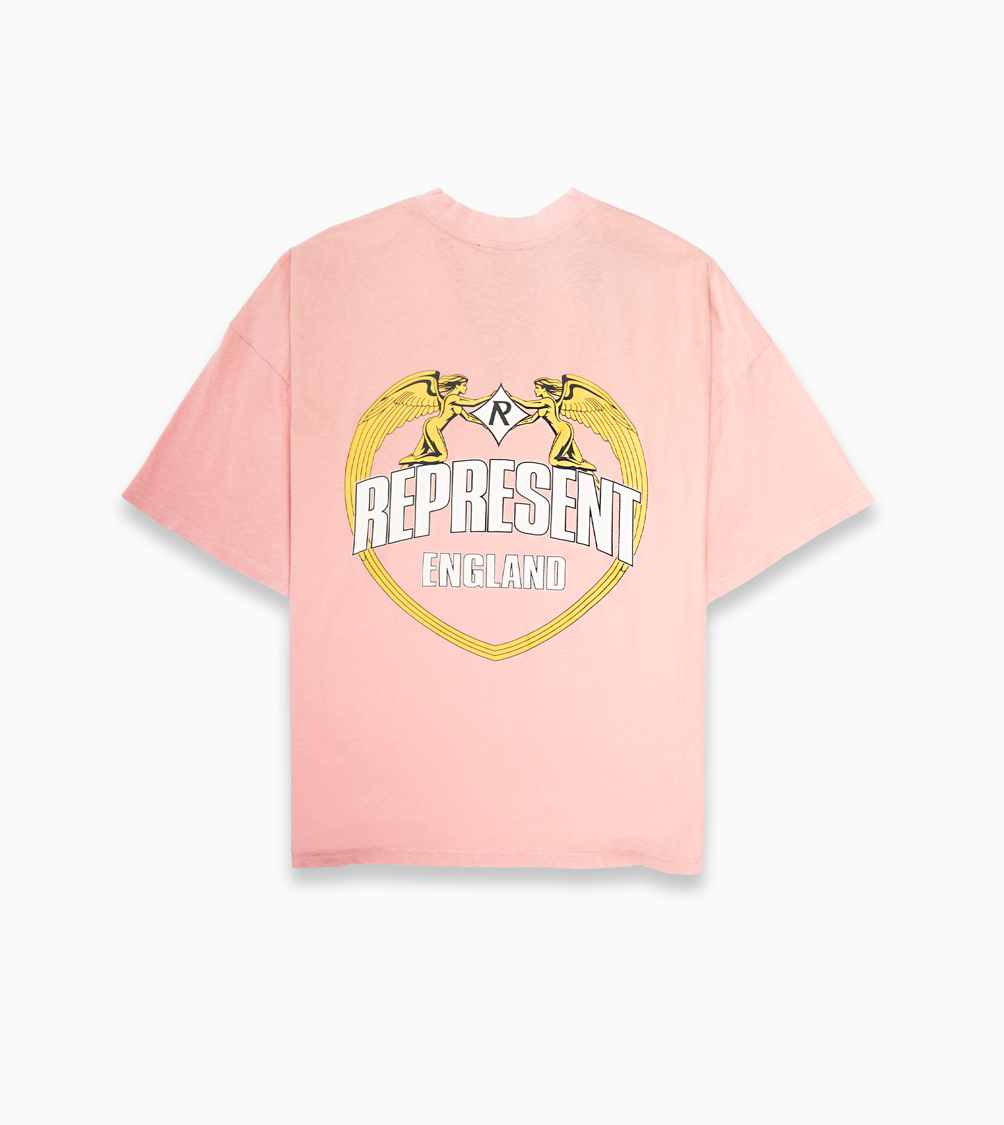 REPRESENT ANGEL BORDER T-SHIRT PINK