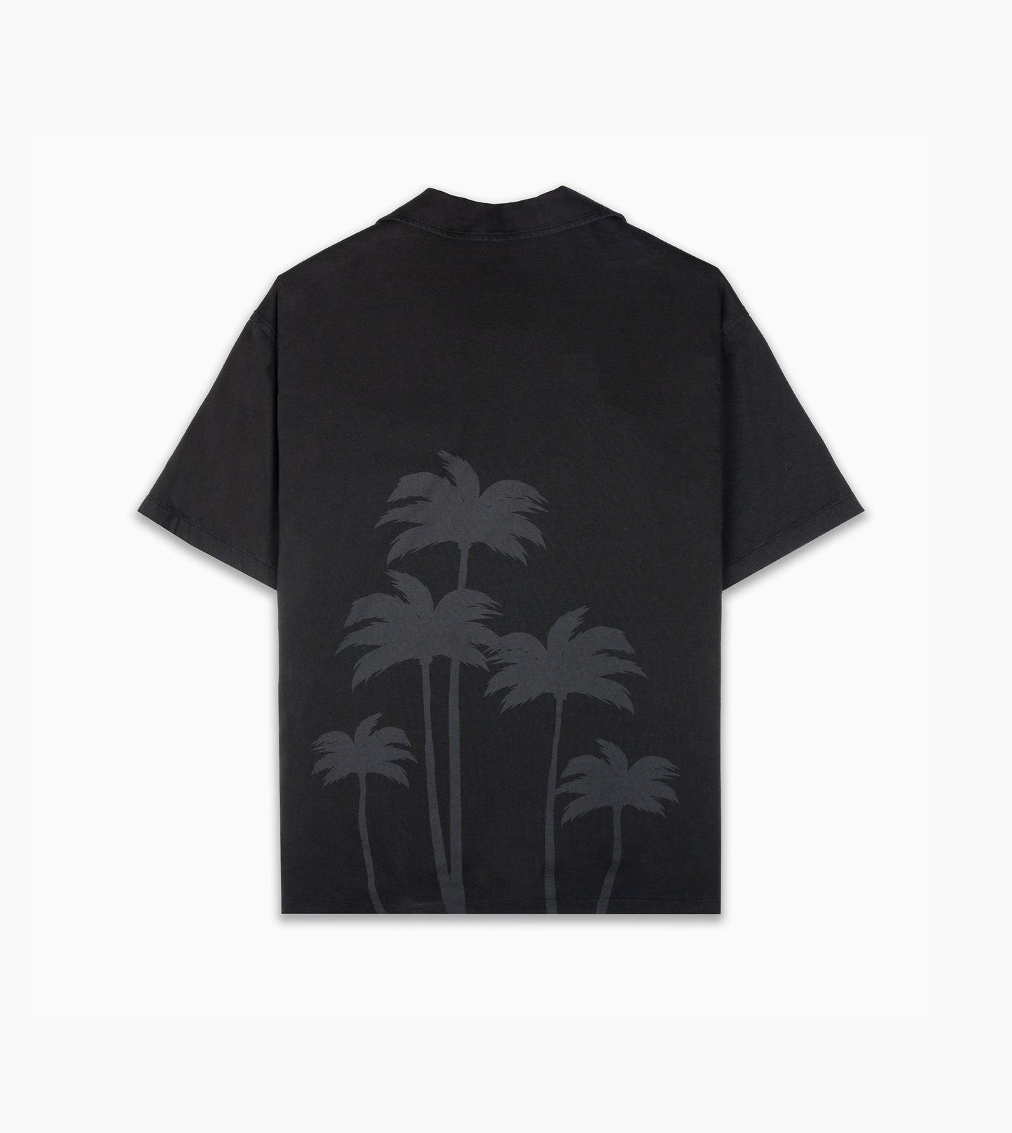 PALM ANGELS Bowling Shirt SS Black