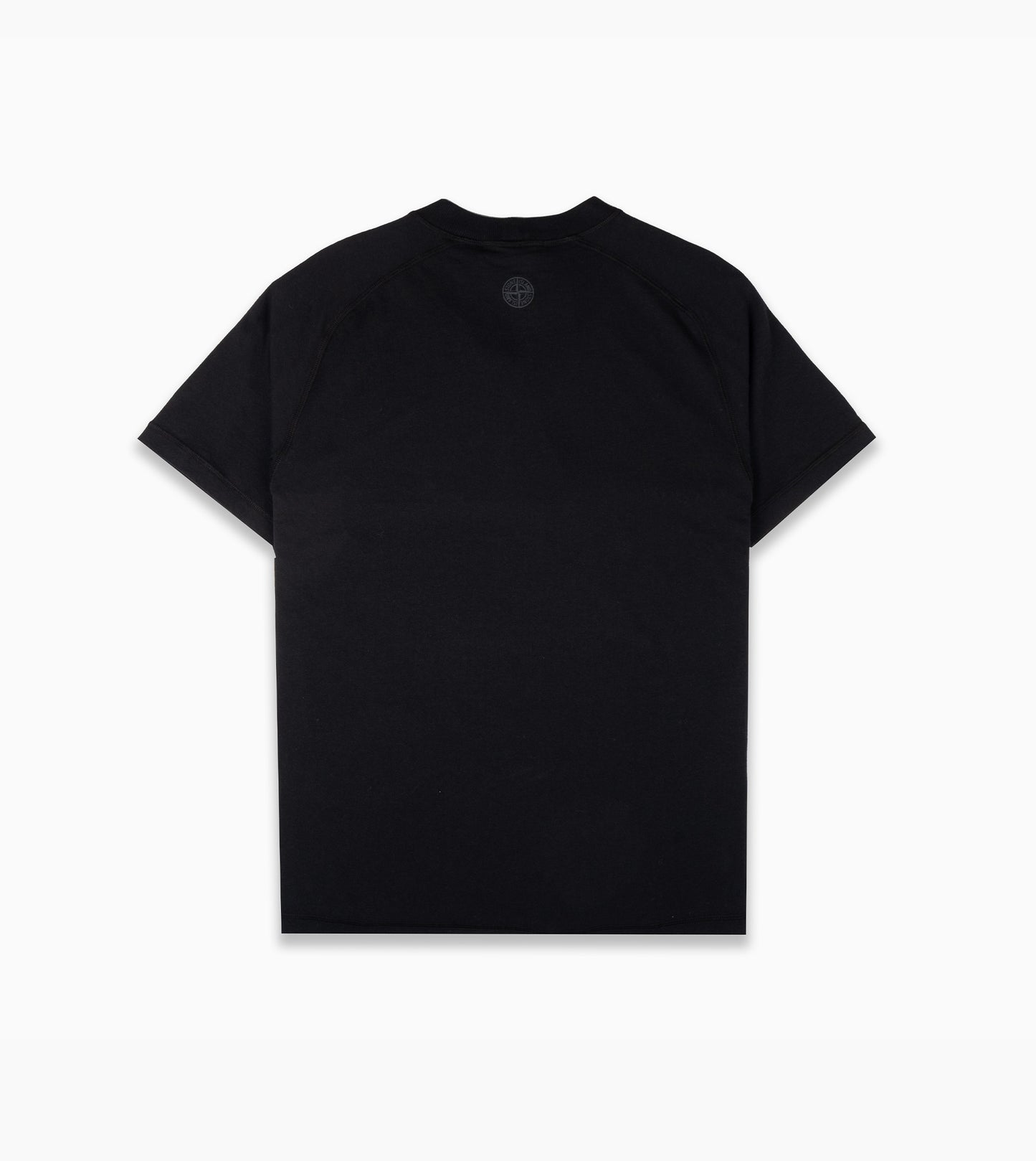STONE ISLAND Organic Cotton T-shirt BLack
