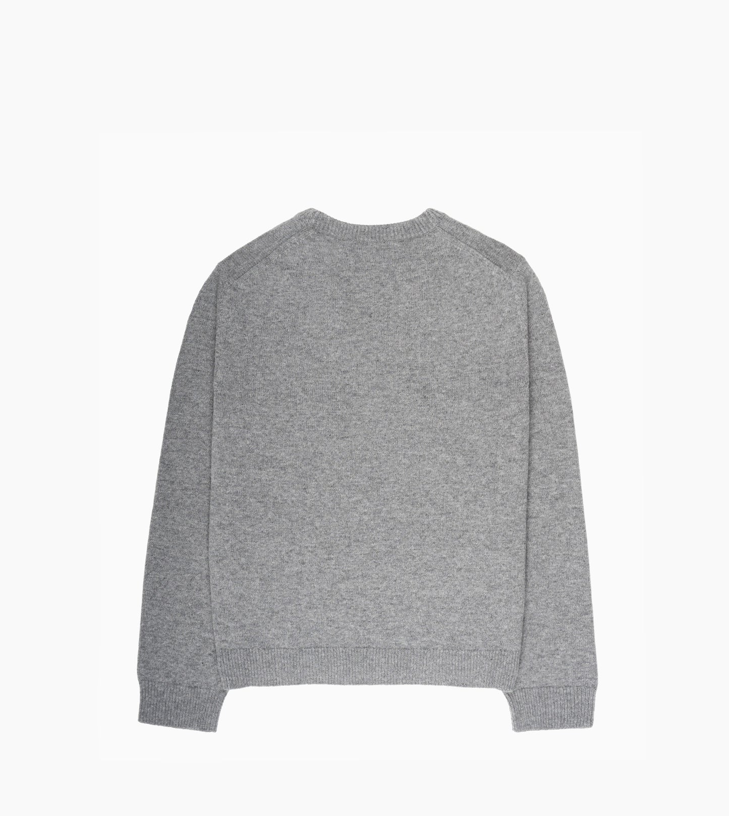 Sudadera de cuello redondo intarsia GUCCI en gris