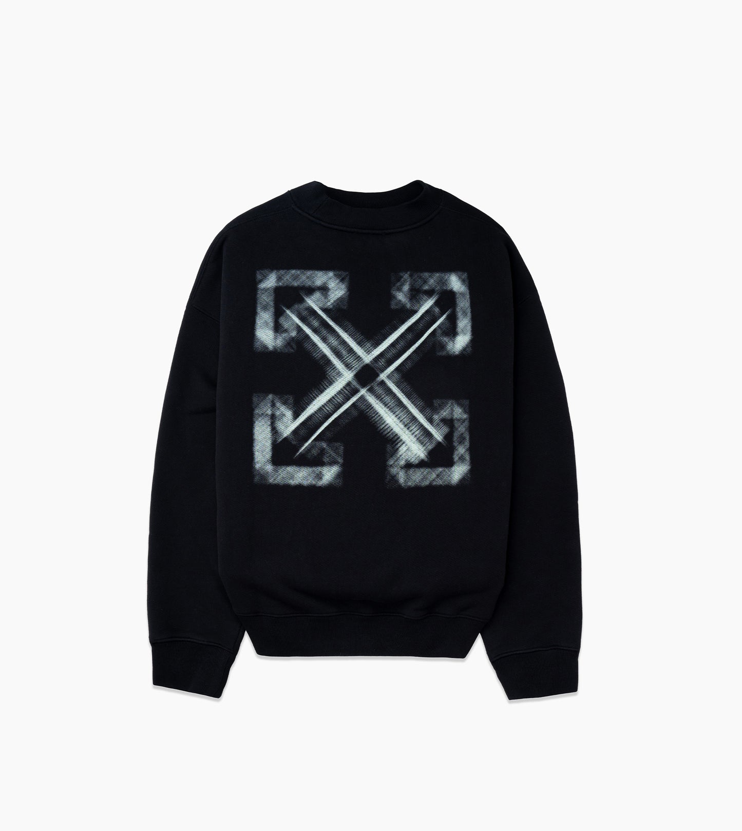 OFF-WHITE Vibe Arrow Skate Crewneck Black