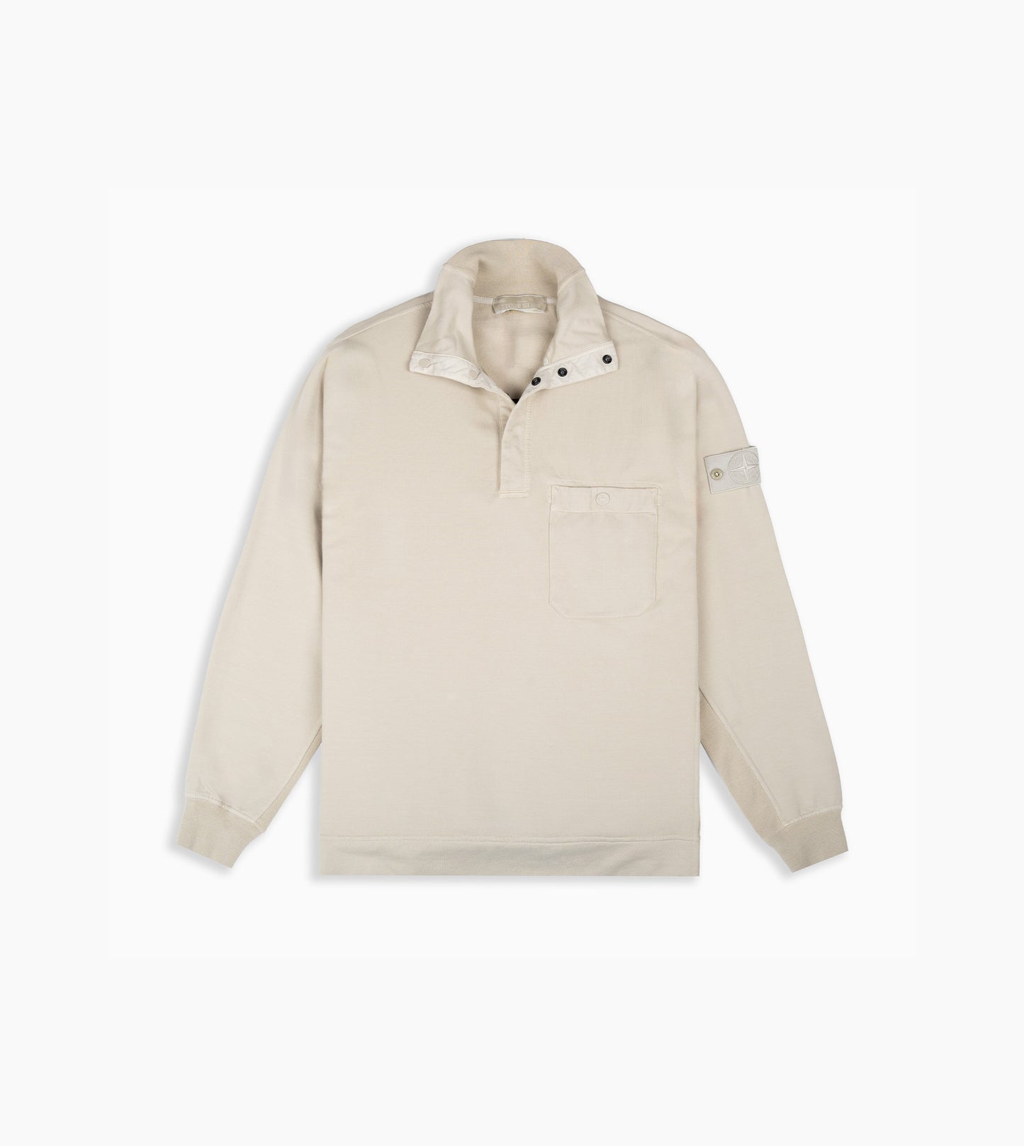 STONE ISLAND LS Polo Beige
