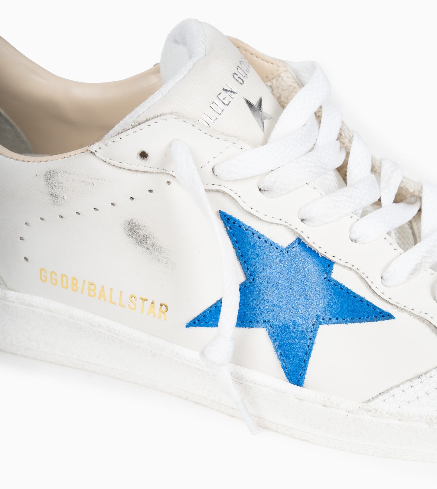 GOLDEN GOOSE BallStar Sneaker White Blue