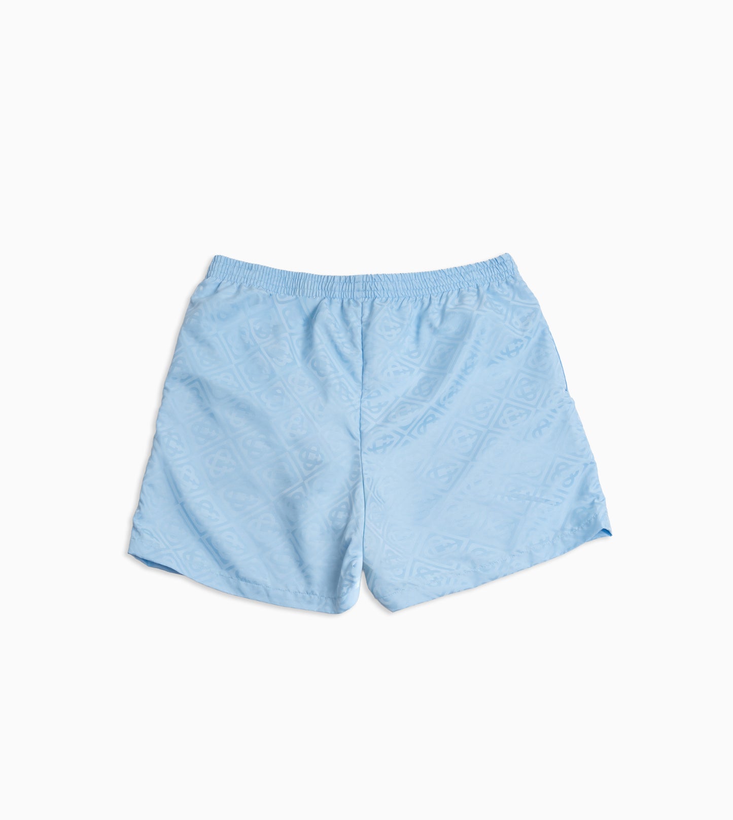 CASABLANCA Monogram Jacquard Swimshorts Blue