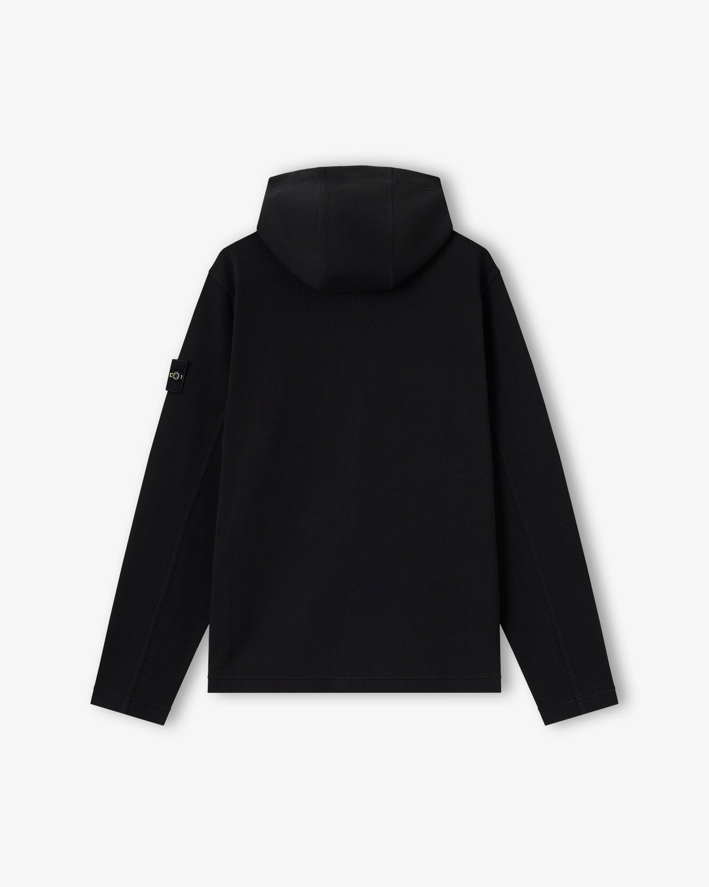 STONE ISLAND Hoodie Zip Sweater Black