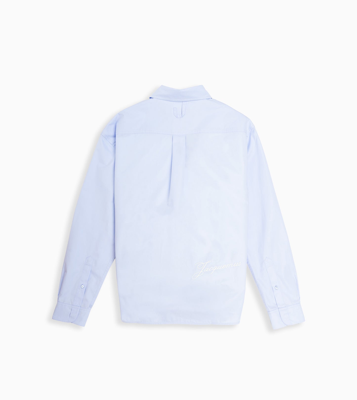 JACQUEMUS Chemise Simon Diagonal Blue