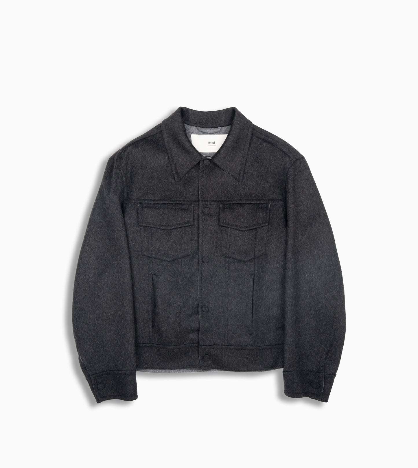 AMI PARIS Wool Trucker Jacket