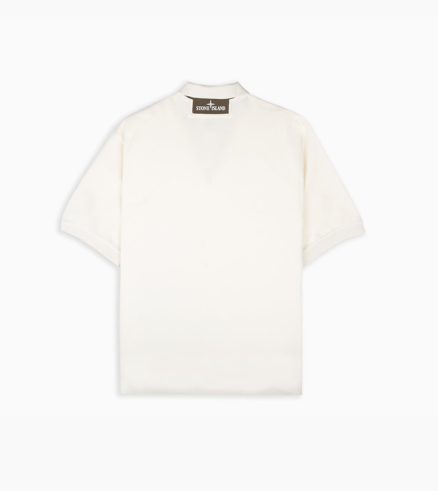 STONE ISLAND SS Polo Ivory