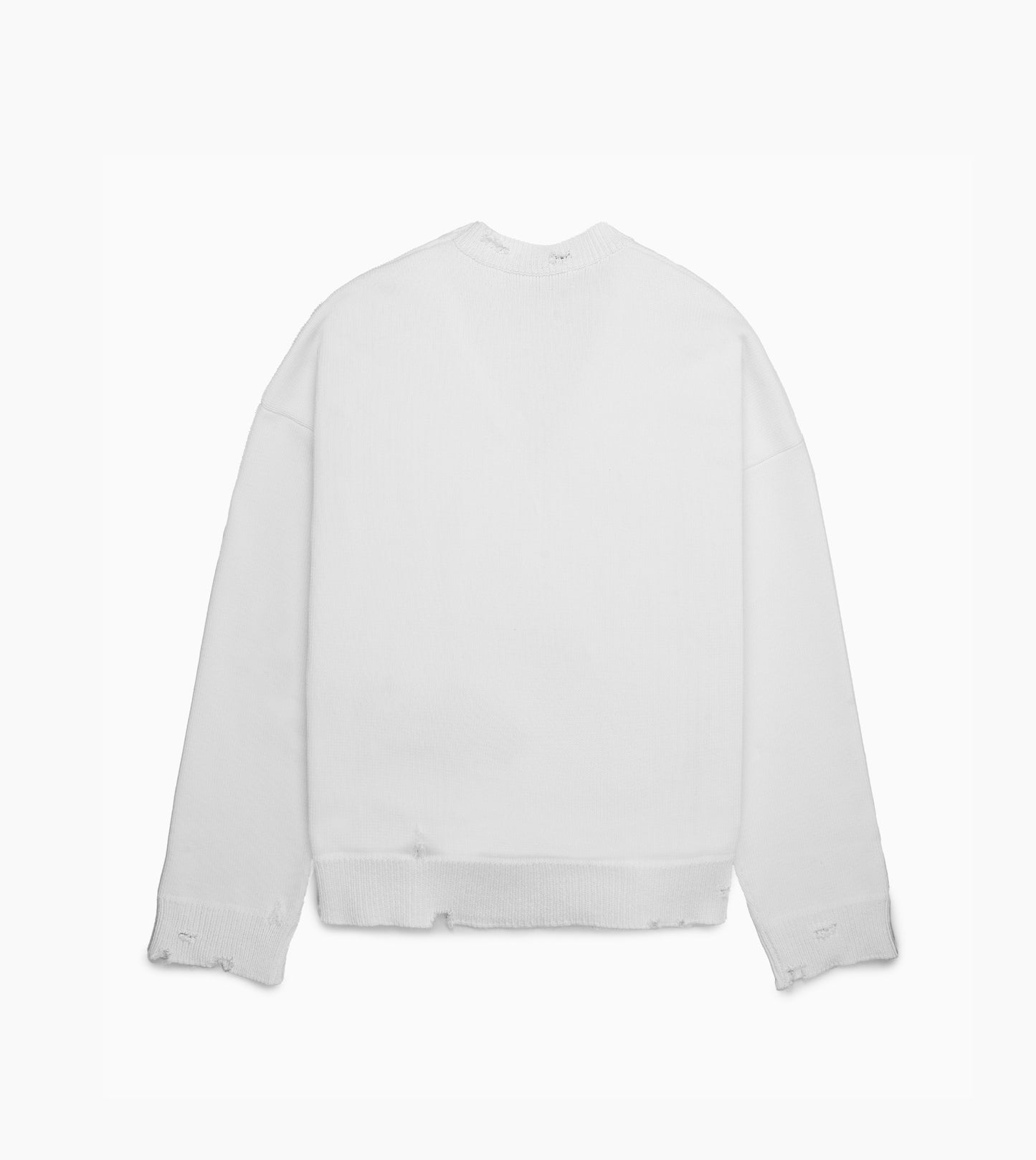 Suéter de punto acolchado con el logo de BALENCIAGA