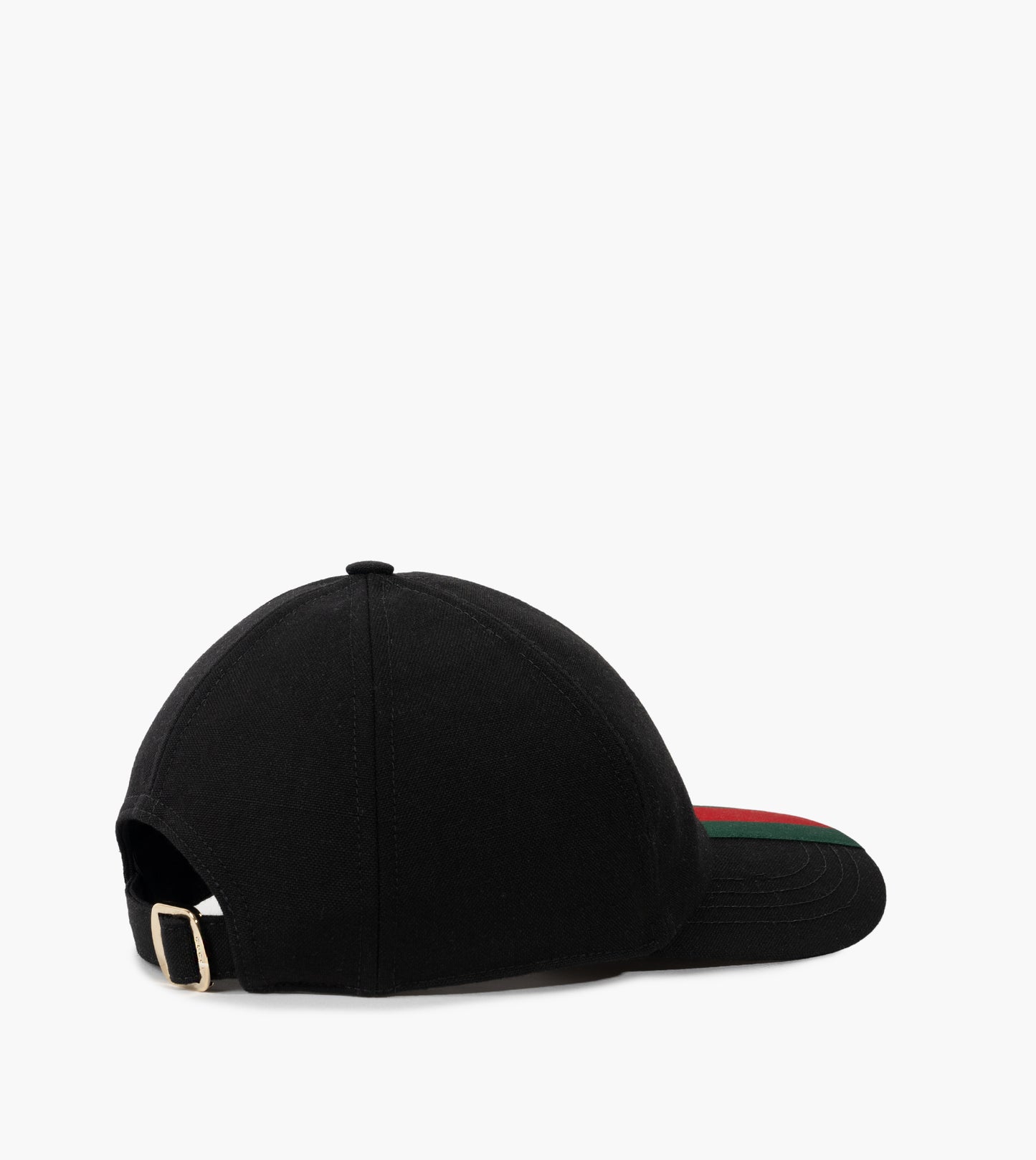 GUCCI Canvas Baseball Cap with Web triband