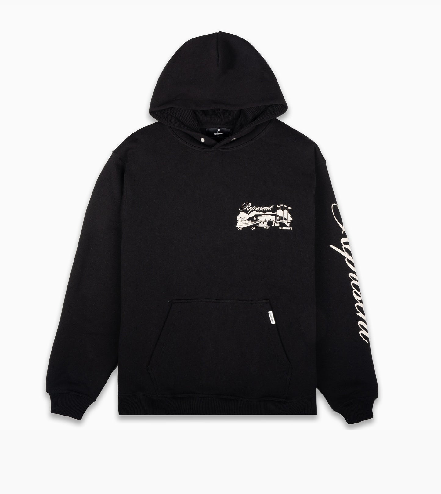 REPRESENT Race Way Hoodie Black