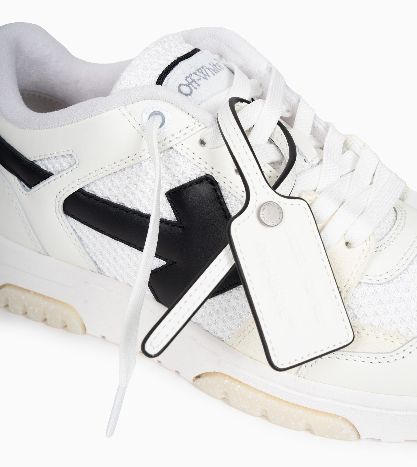 OFF-WHITE Slim Out Of Office White Black