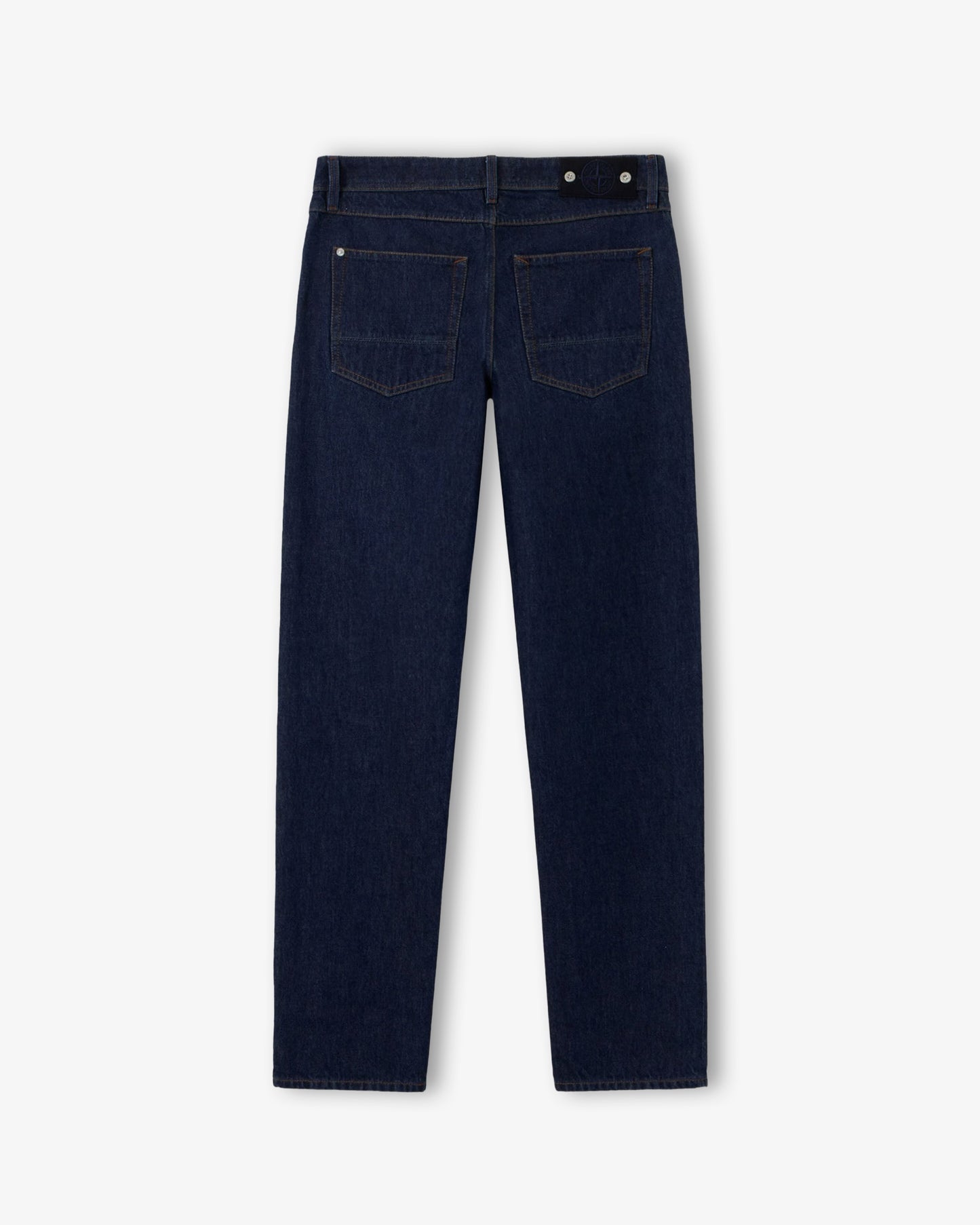 STONE ISLAND Denim Pant Blue Rinsed