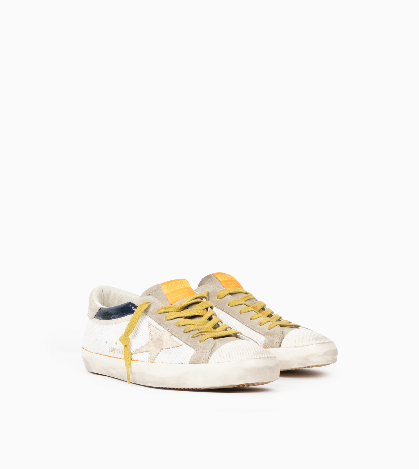 GOLDEN GOOSE SUPER STAR Net and Naplak Upper Suede