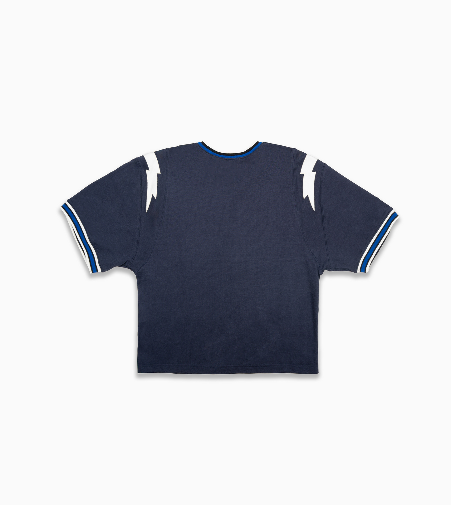 RHUDE Logo Lightning Ringer Tee