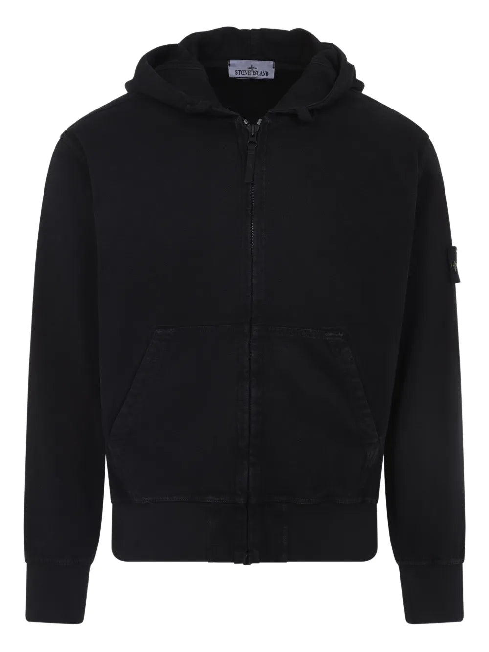 STONE ISLAND Hoodie Sweater Black