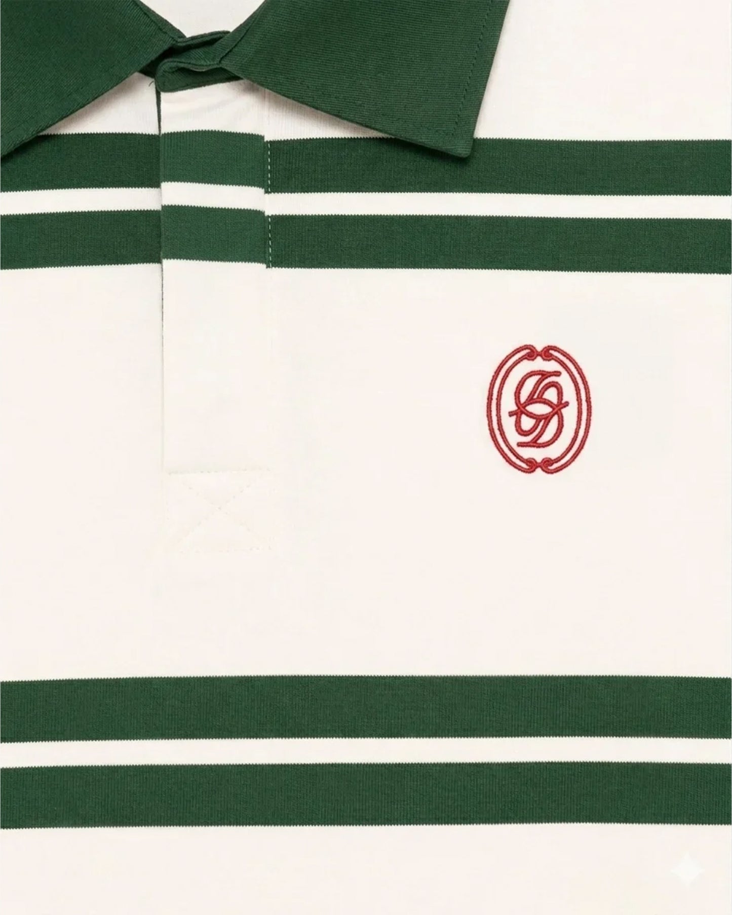 DRÔLE DE MONSIEUR Ornament Striped Polo