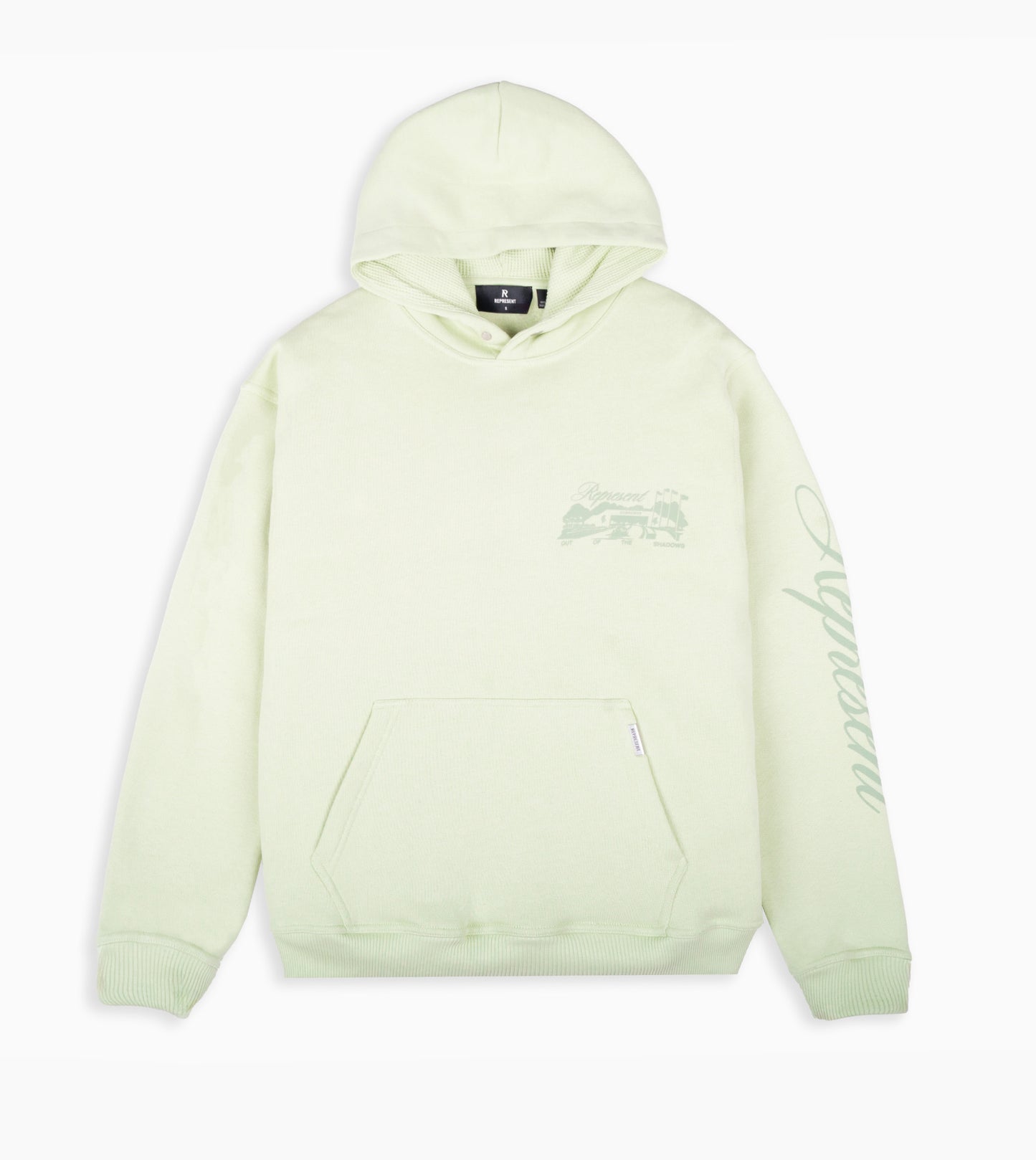REPRESENT Race Way Hoodie Matcha