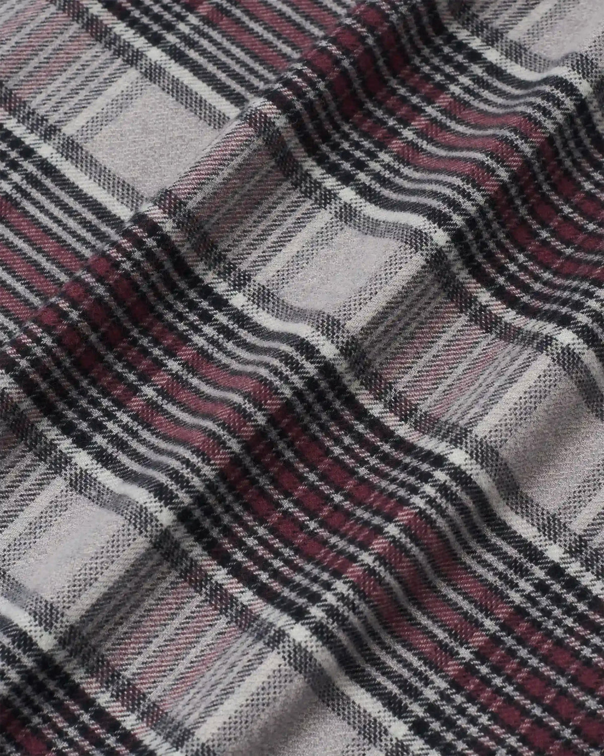 DRÔLE DE MONSIEUR Boxy Flanel Checked Shirt