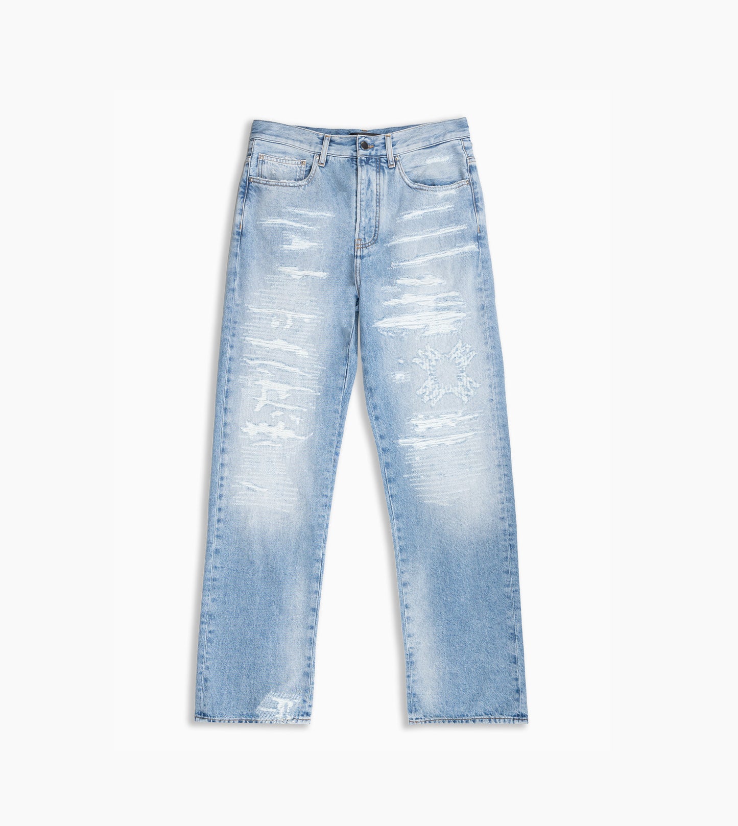 AMIRI MA Quad Repaired Straight Jean