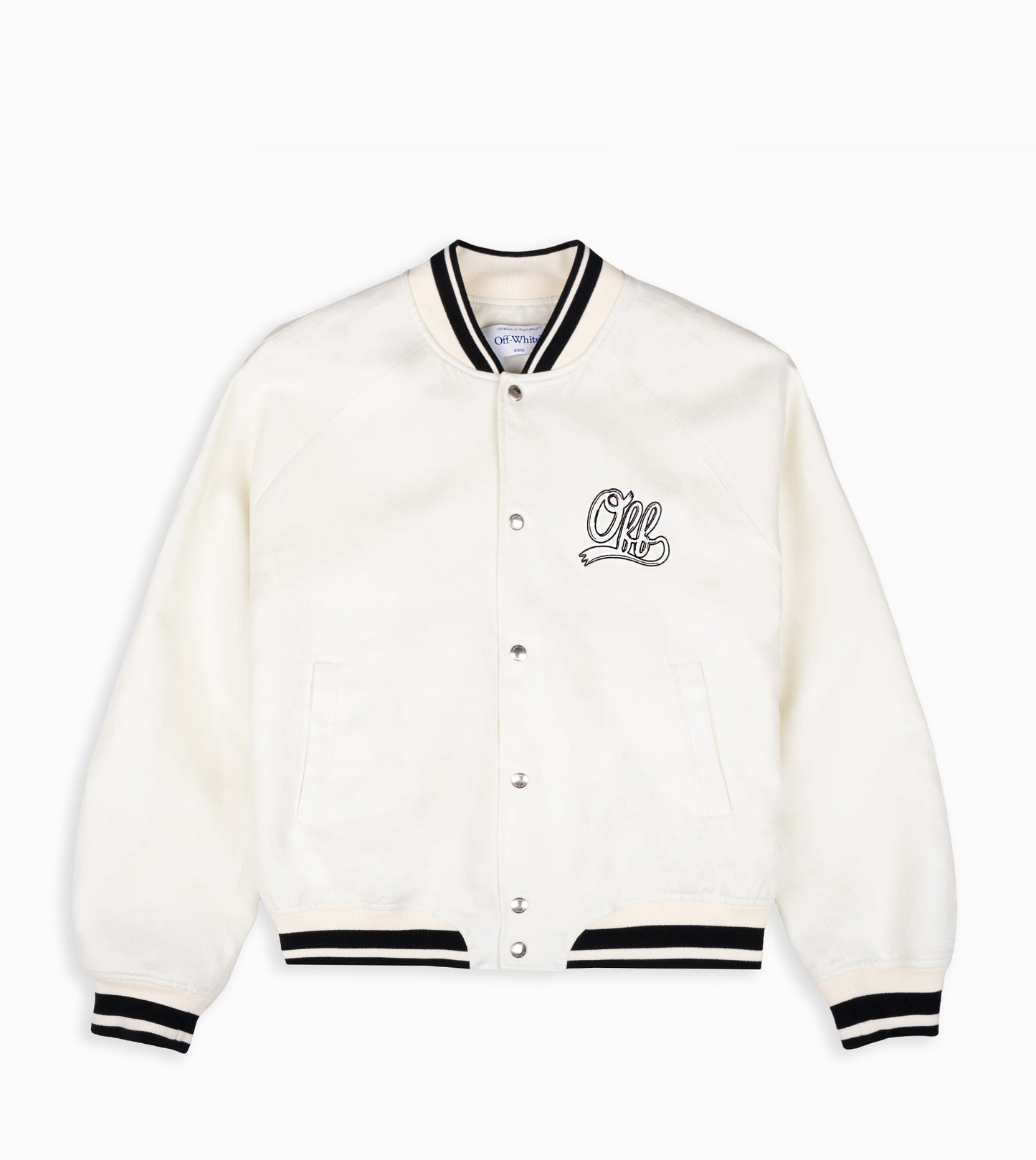 OFF-WHITE Linen Souvenir Jacket Ivory