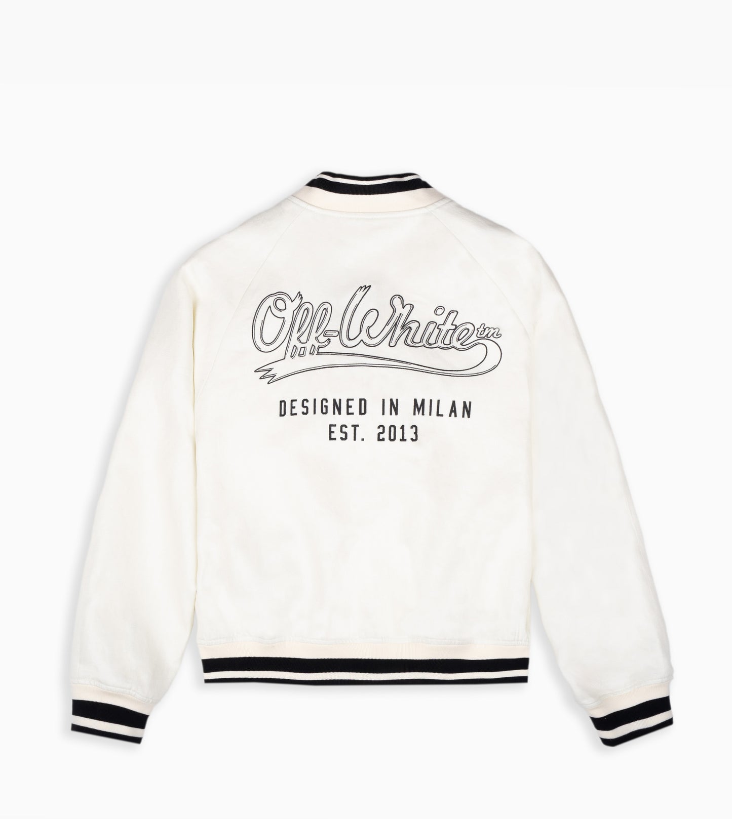 OFF-WHITE Linen Souvenir Jacket Ivory