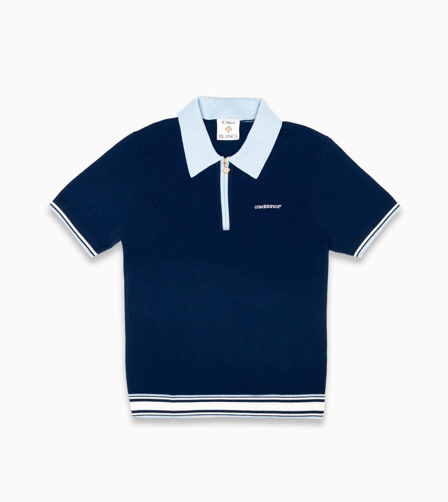 CASABLANCA Merino Tennis Polo