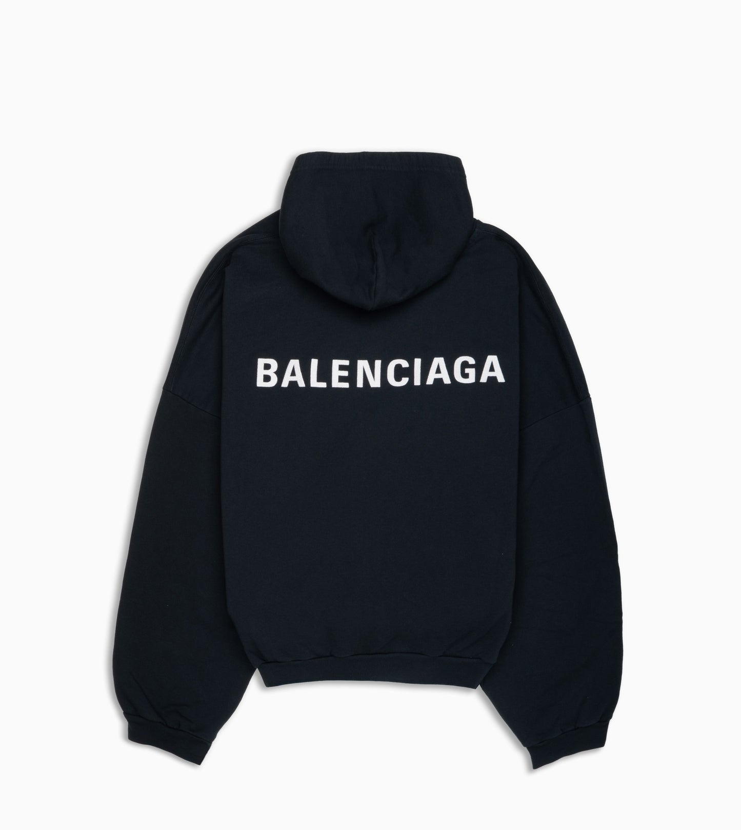 BALENCIAGA Polo Hoodie Black