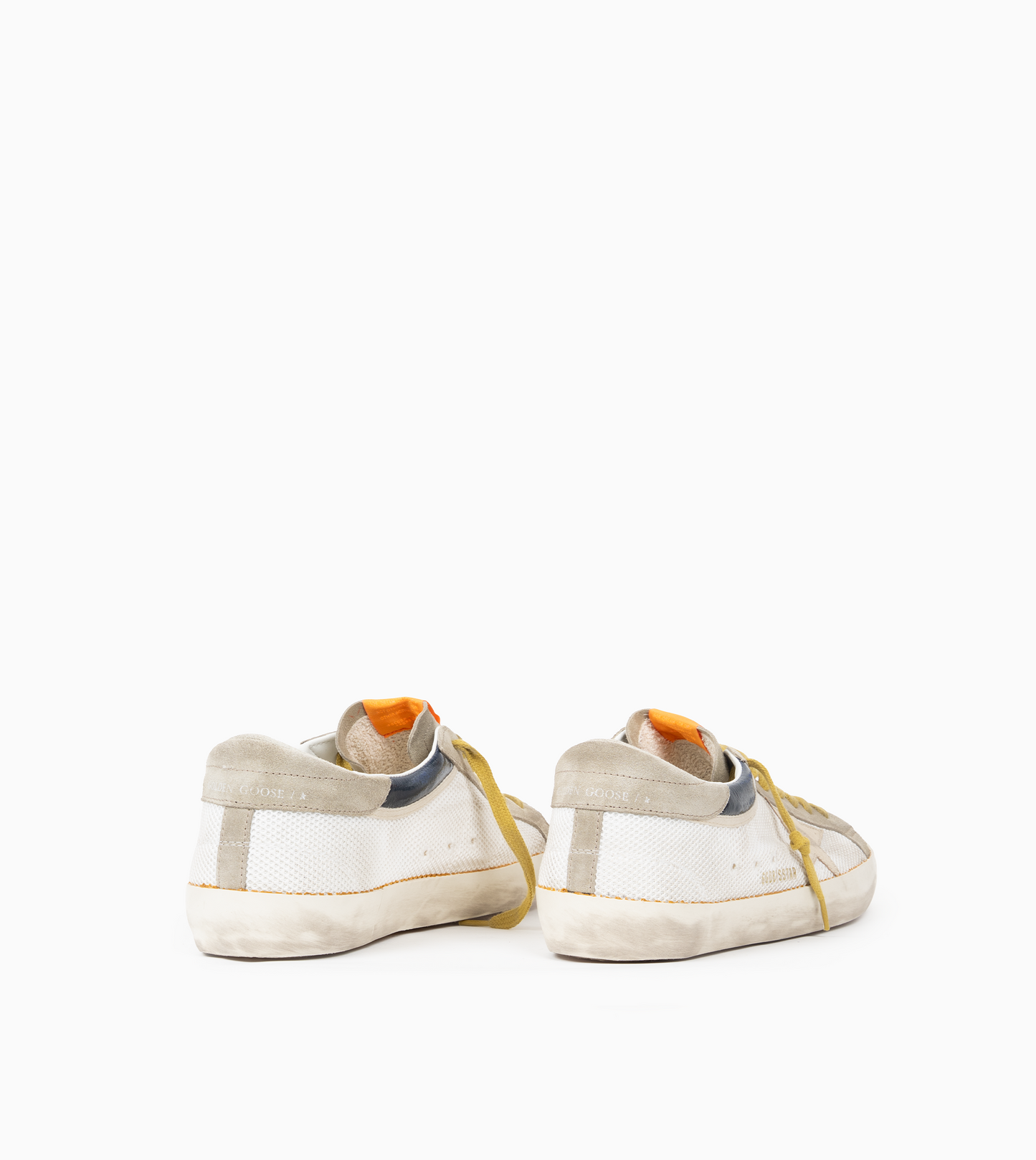 GOLDEN GOOSE SUPER STAR Net and Naplak Upper Suede