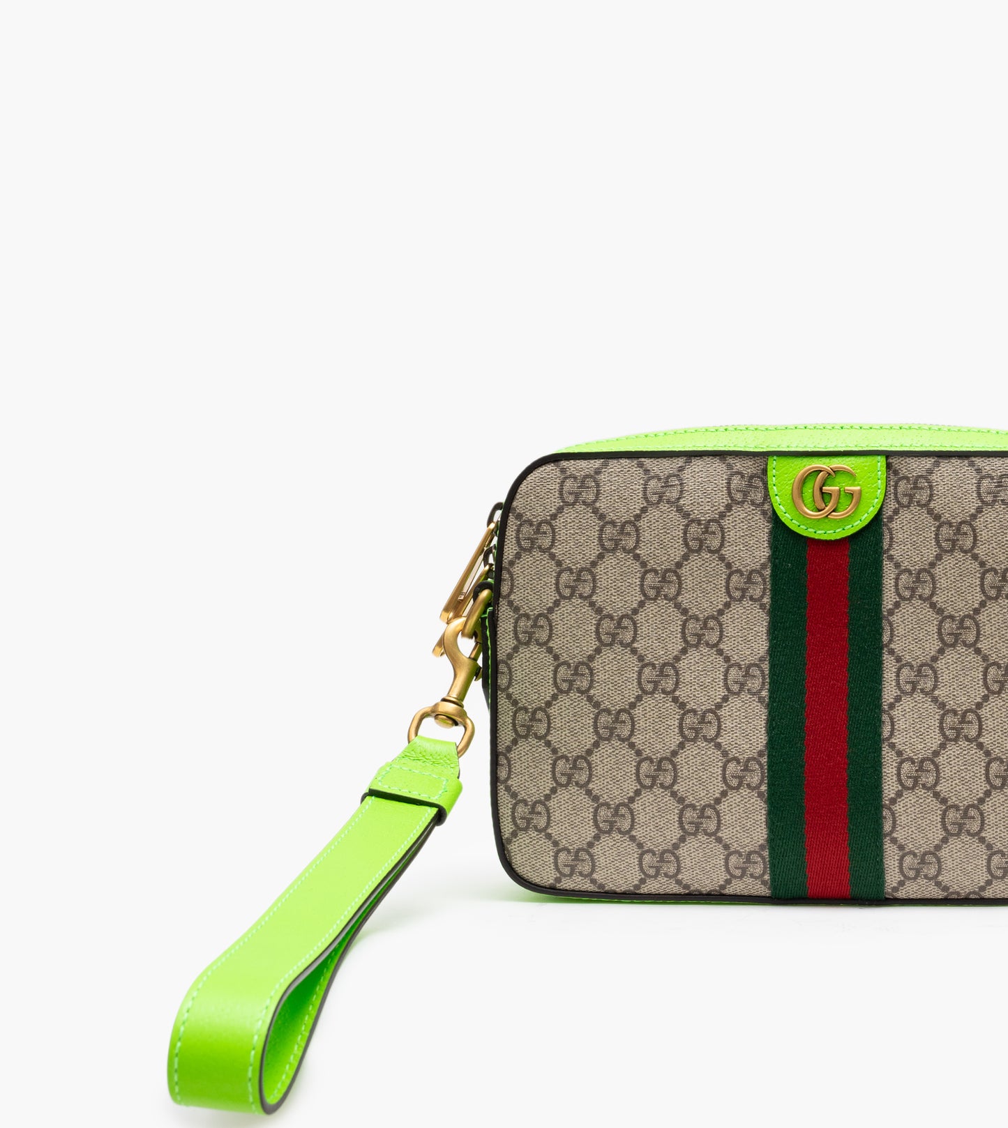GUCCI OPHIDIA Crossbody Green Fluo