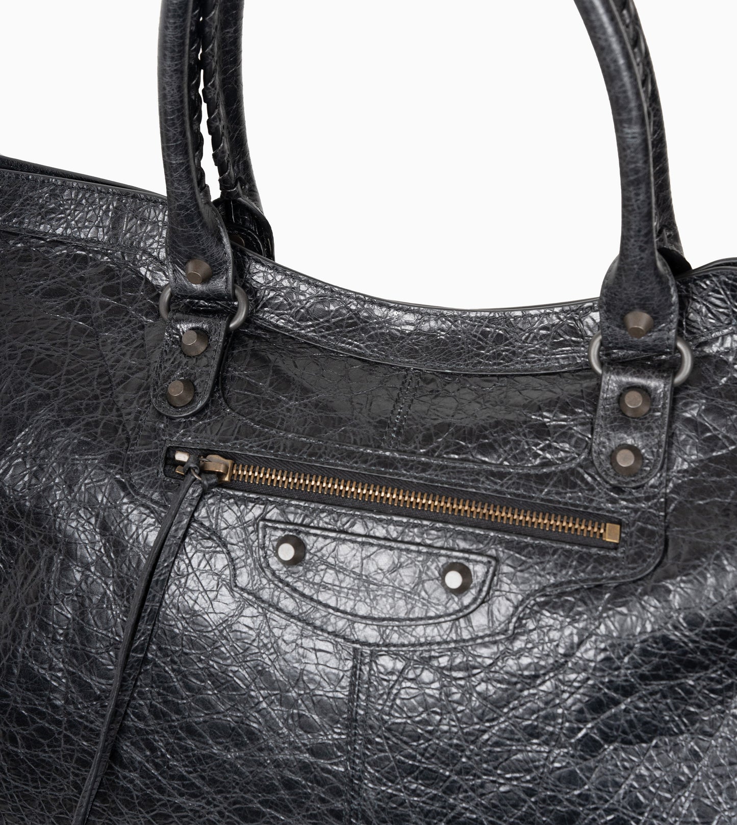 BALENCIAGA Le City travel bag in Black Arena Storico
