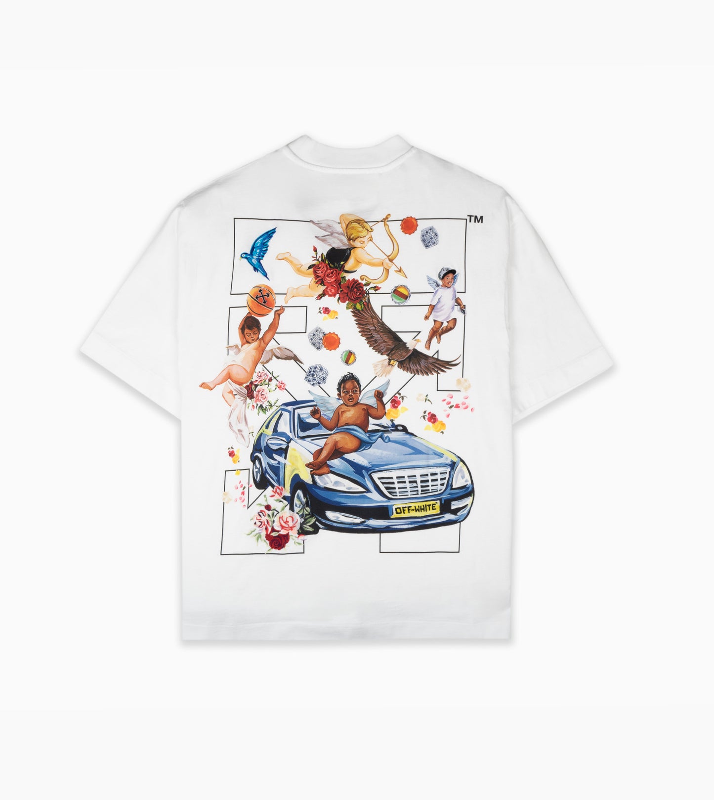 OFF-WHITE Fresco Arrow T-shirt White
