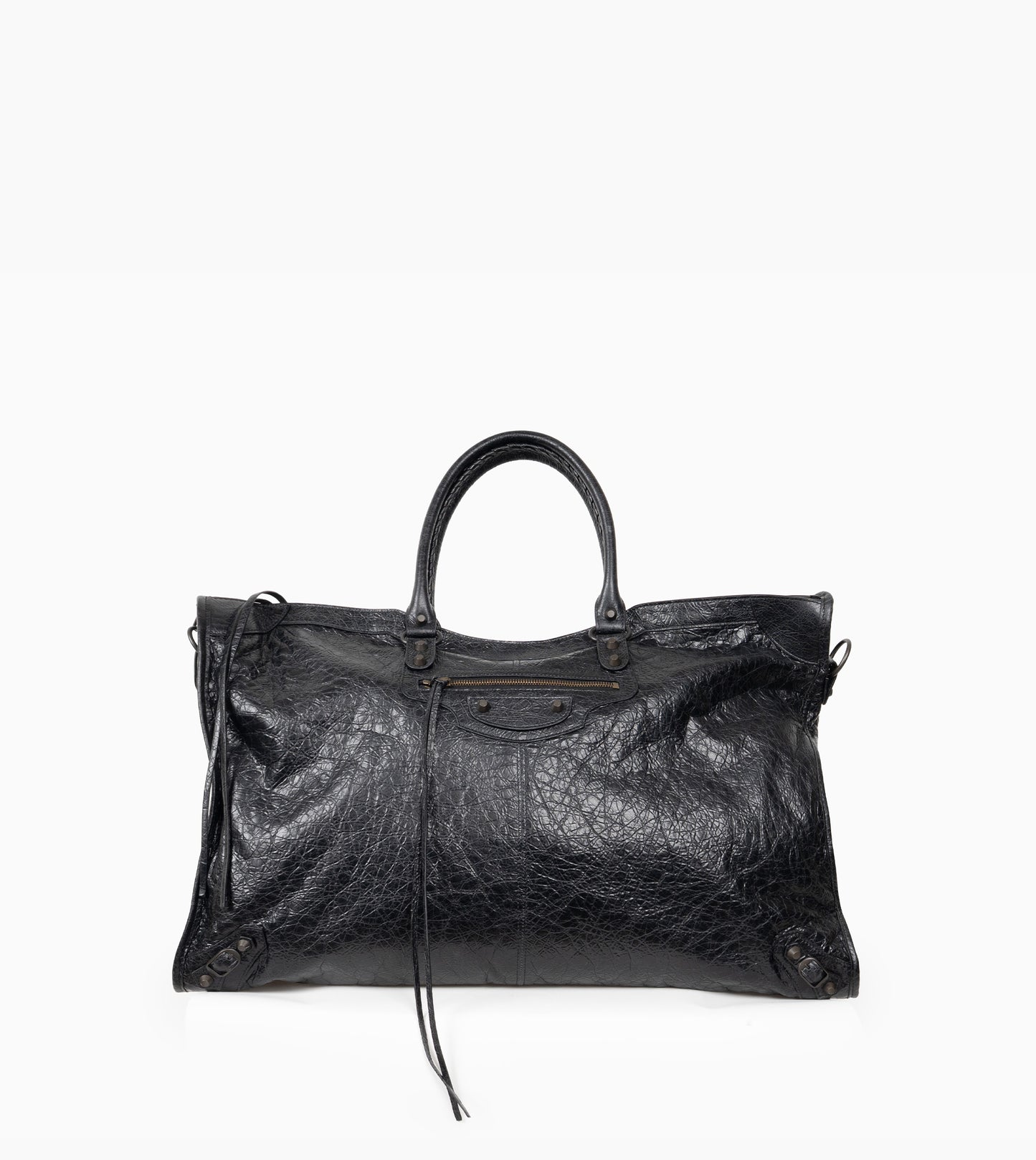 BALENCIAGA Le City travel bag in Black Arena Storico