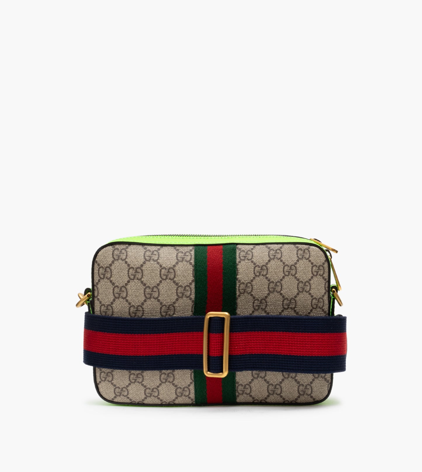 GUCCI OPHIDIA Crossbody Green Fluo