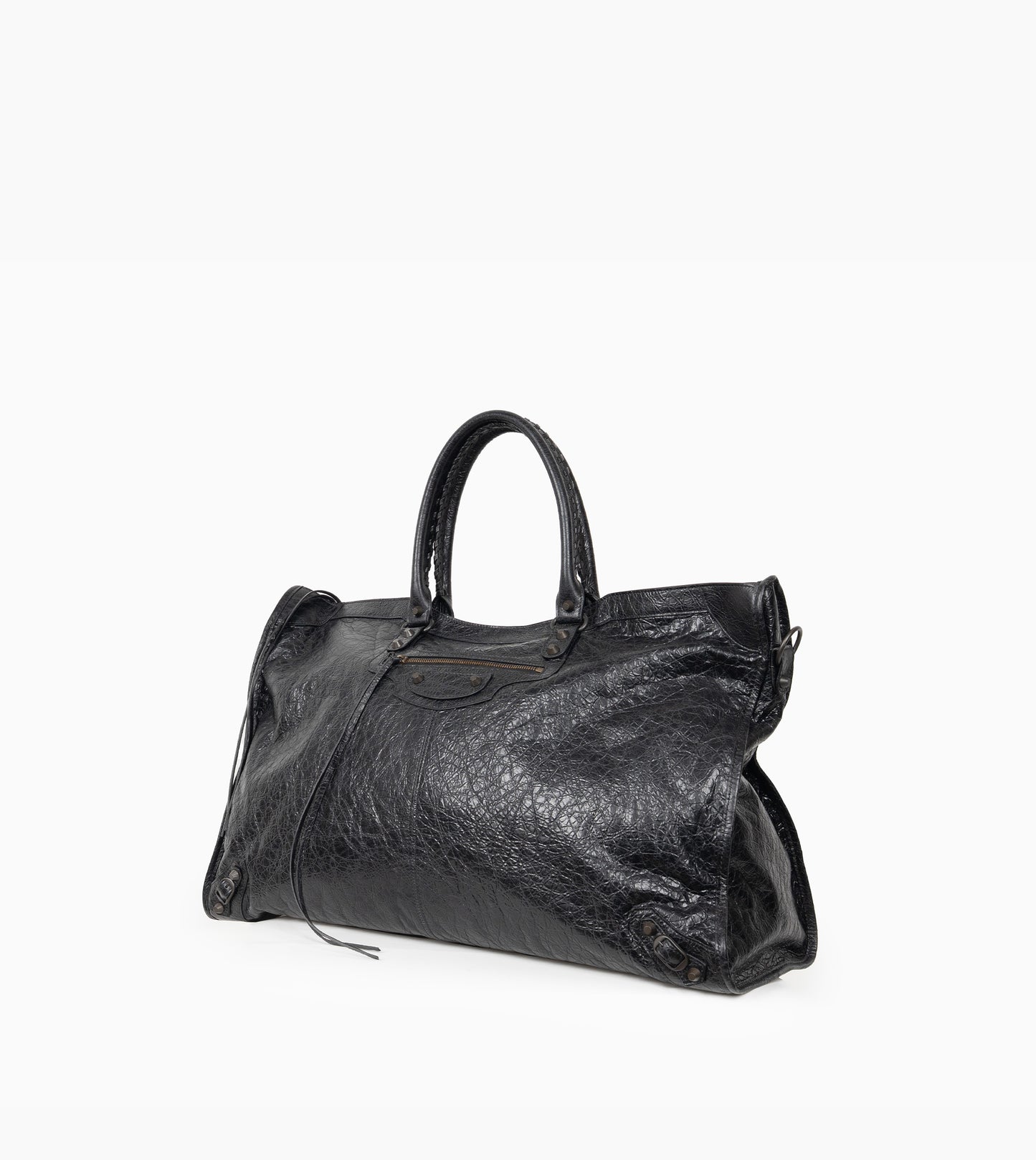 BALENCIAGA Le City travel bag in Black Arena Storico