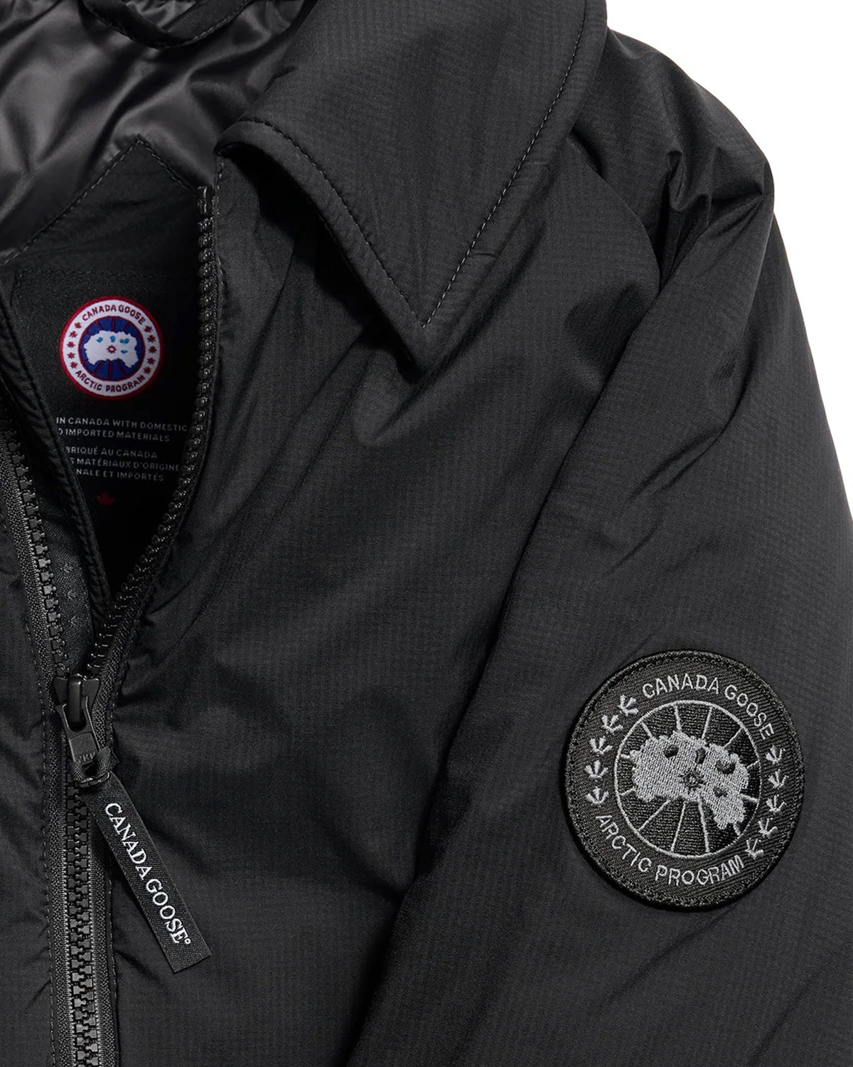 CANADA GOOSE Lodge Track Jacket Black