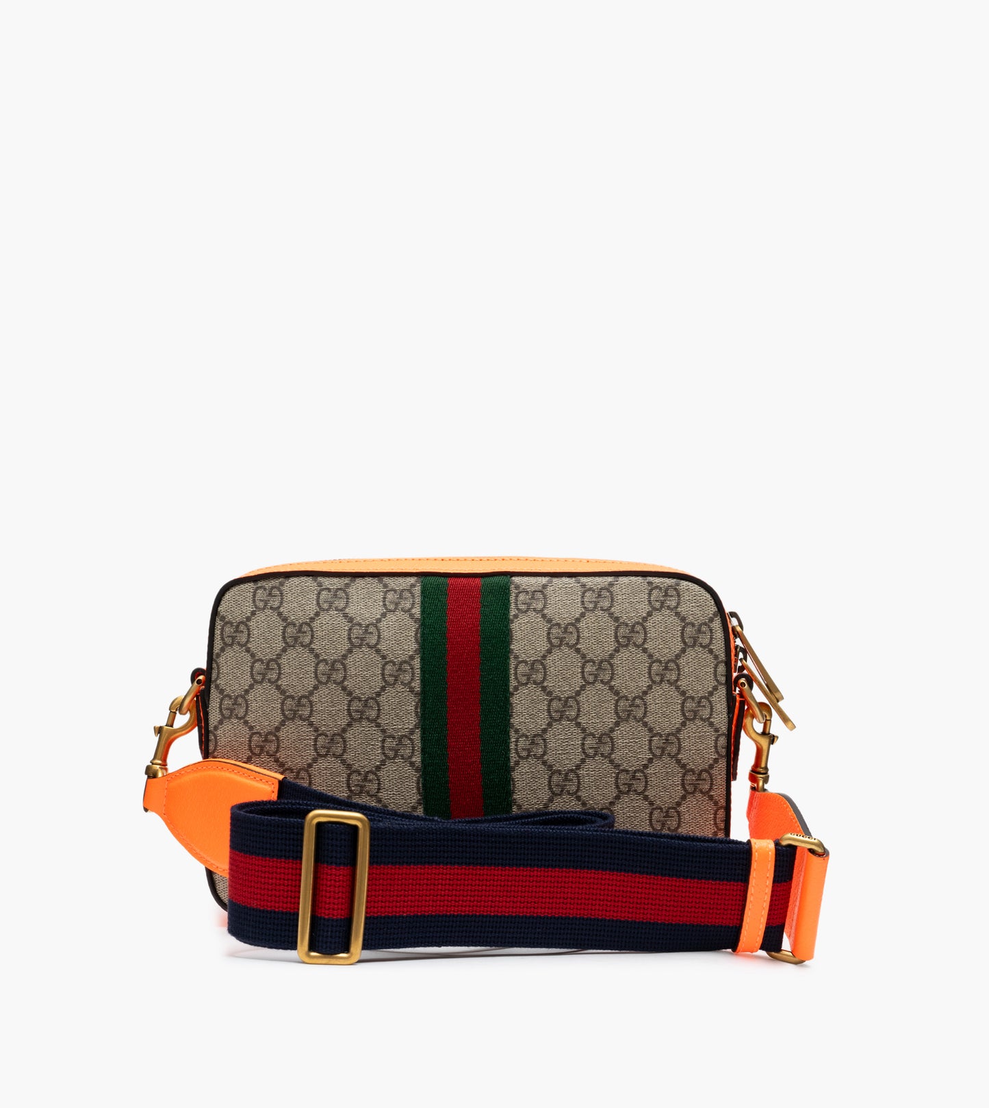 GUCCI OPHIDIA Crossbody Orange Fluo