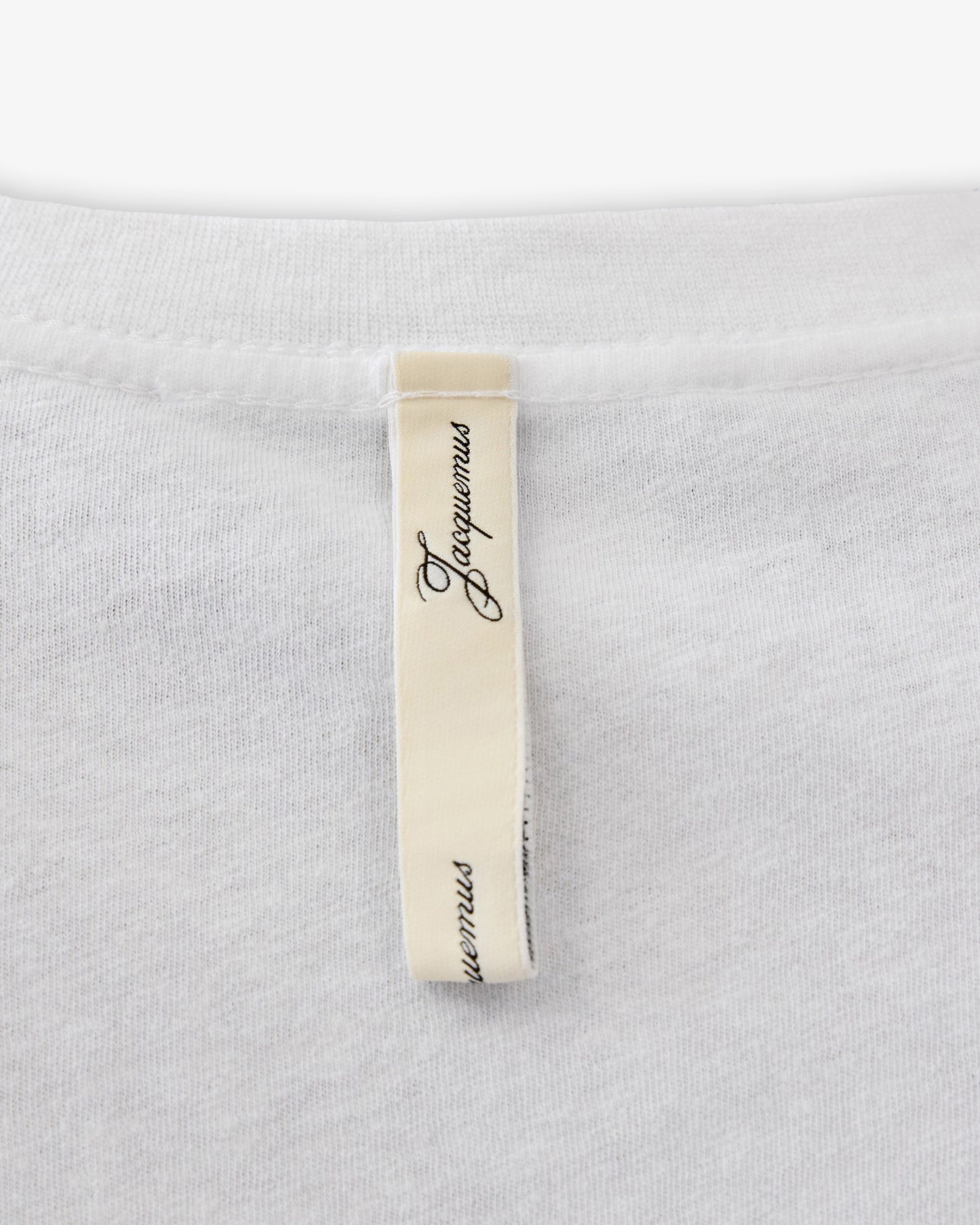 JACQUEMUS Le Tshirt Jacquemus White