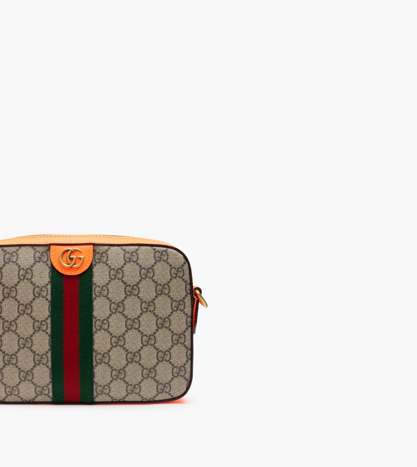 GUCCI OPHIDIA Crossbody Orange Fluo