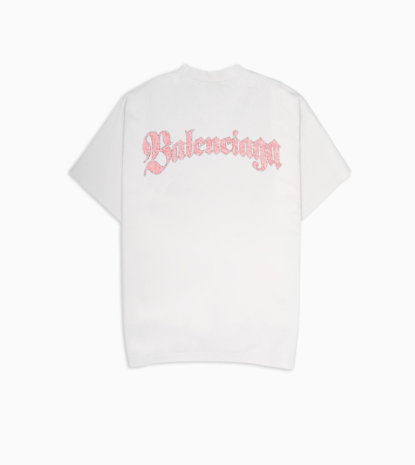 BALENCIAGA Spiral Crest T-Shirt Ecru