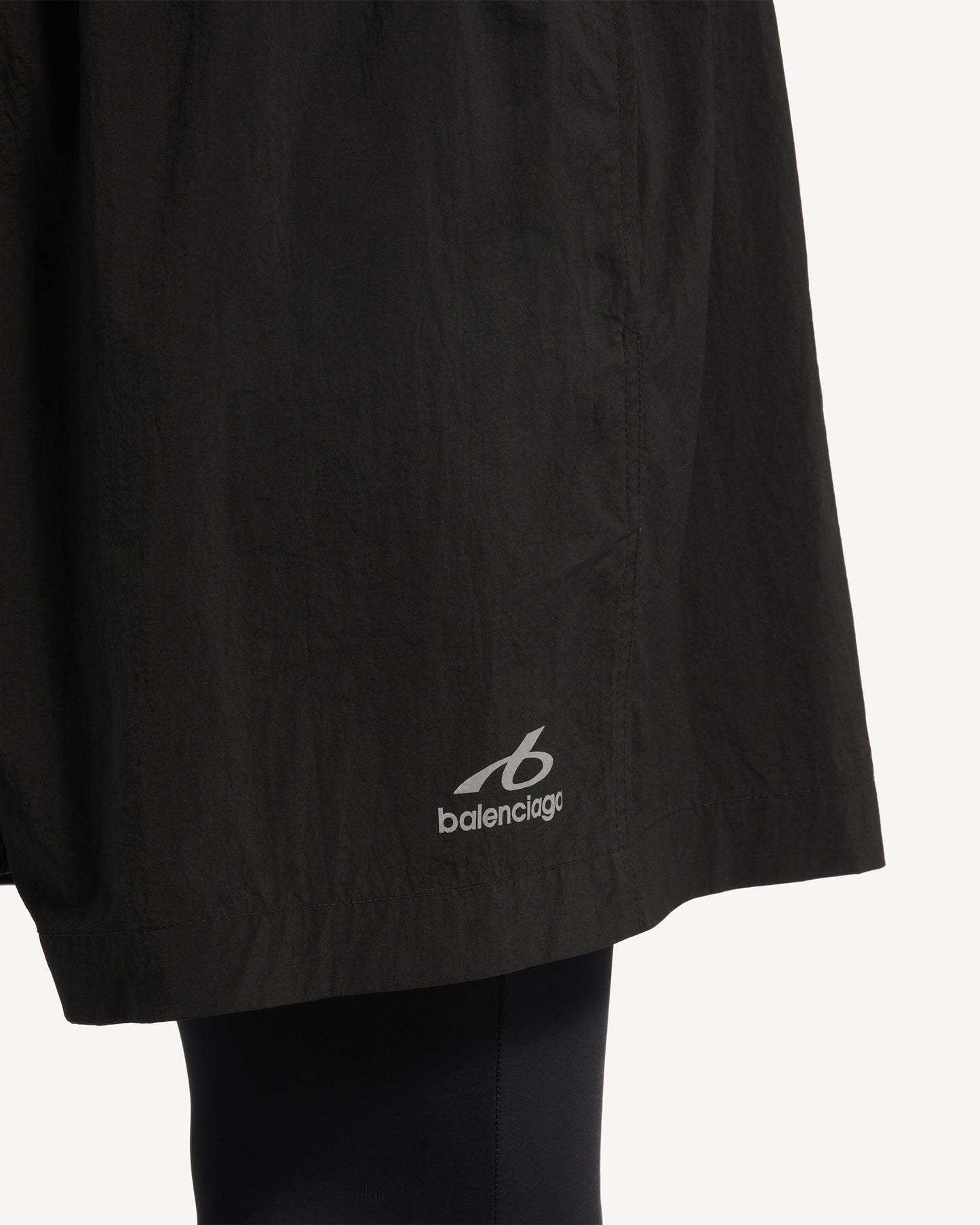 BALENCIAGA Short Swim Bodysuit in Black