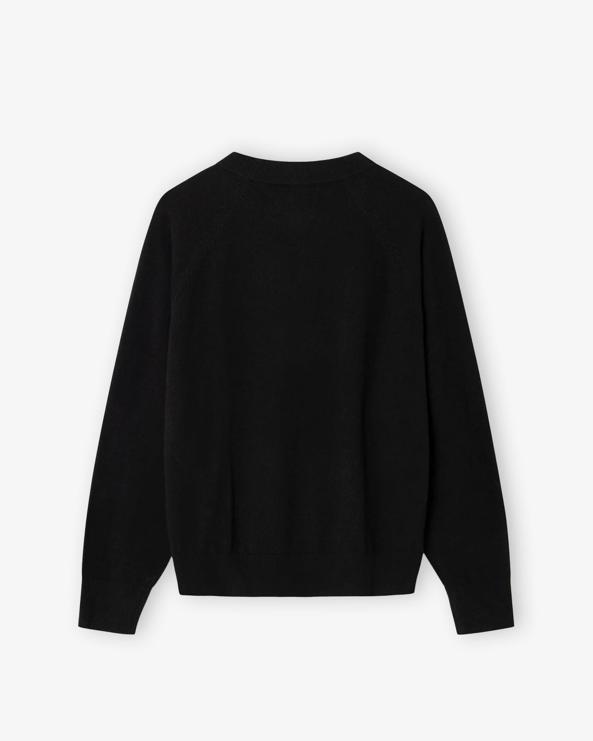 STONE ISLAND Organic Fleece Sweatshirt Black