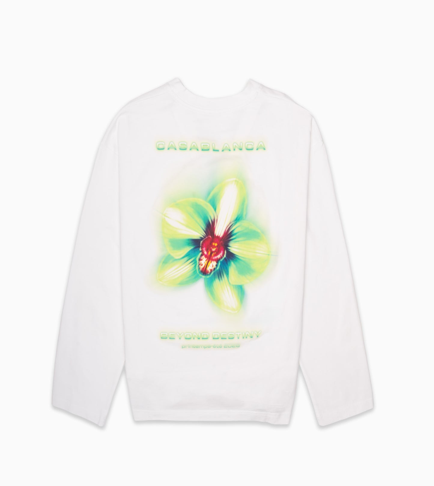 CASABLANCA Glitch Orchid LS Tee