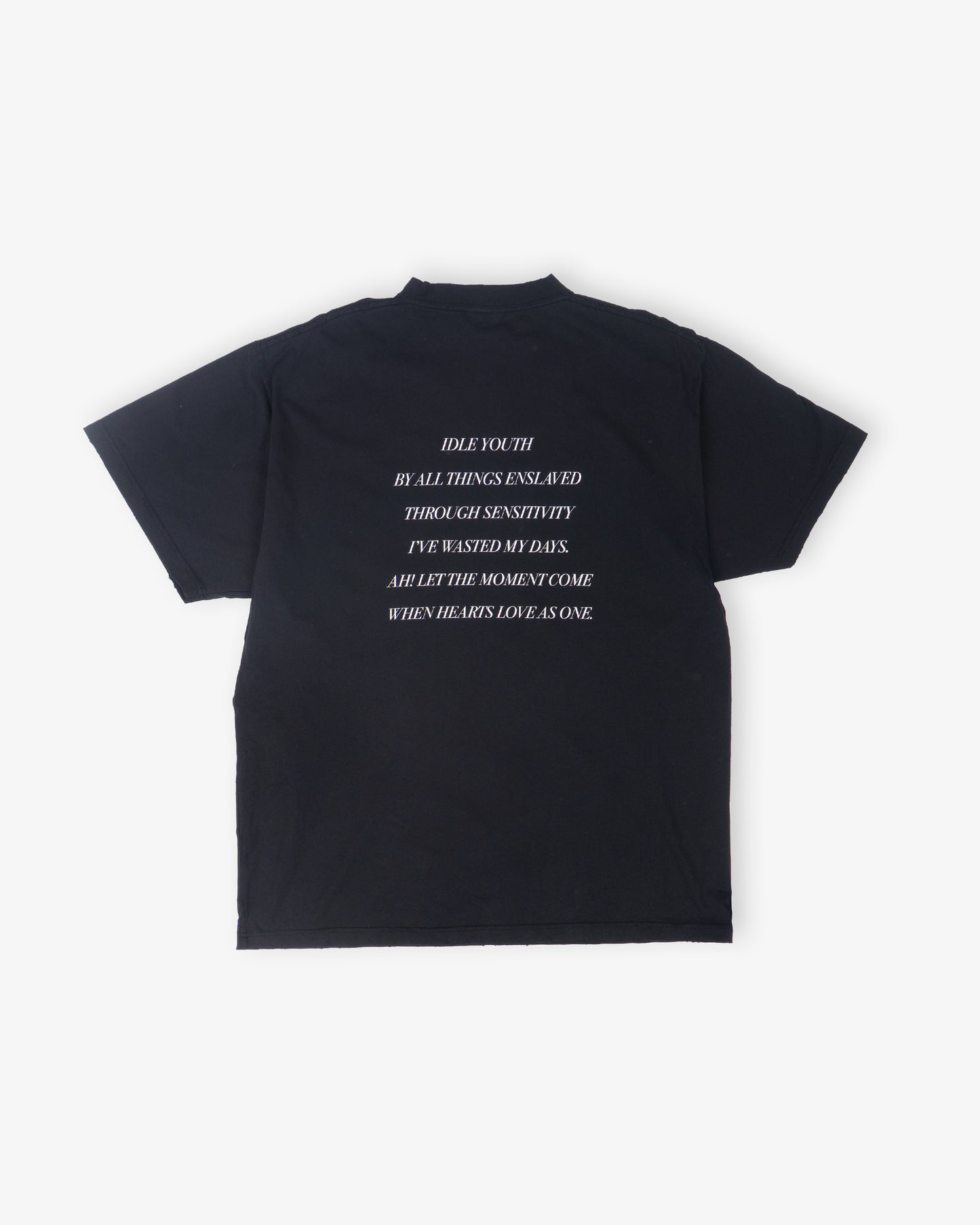 BALENCIAGA The Song Of The Highest Tower Oversize T-Shirt in Black