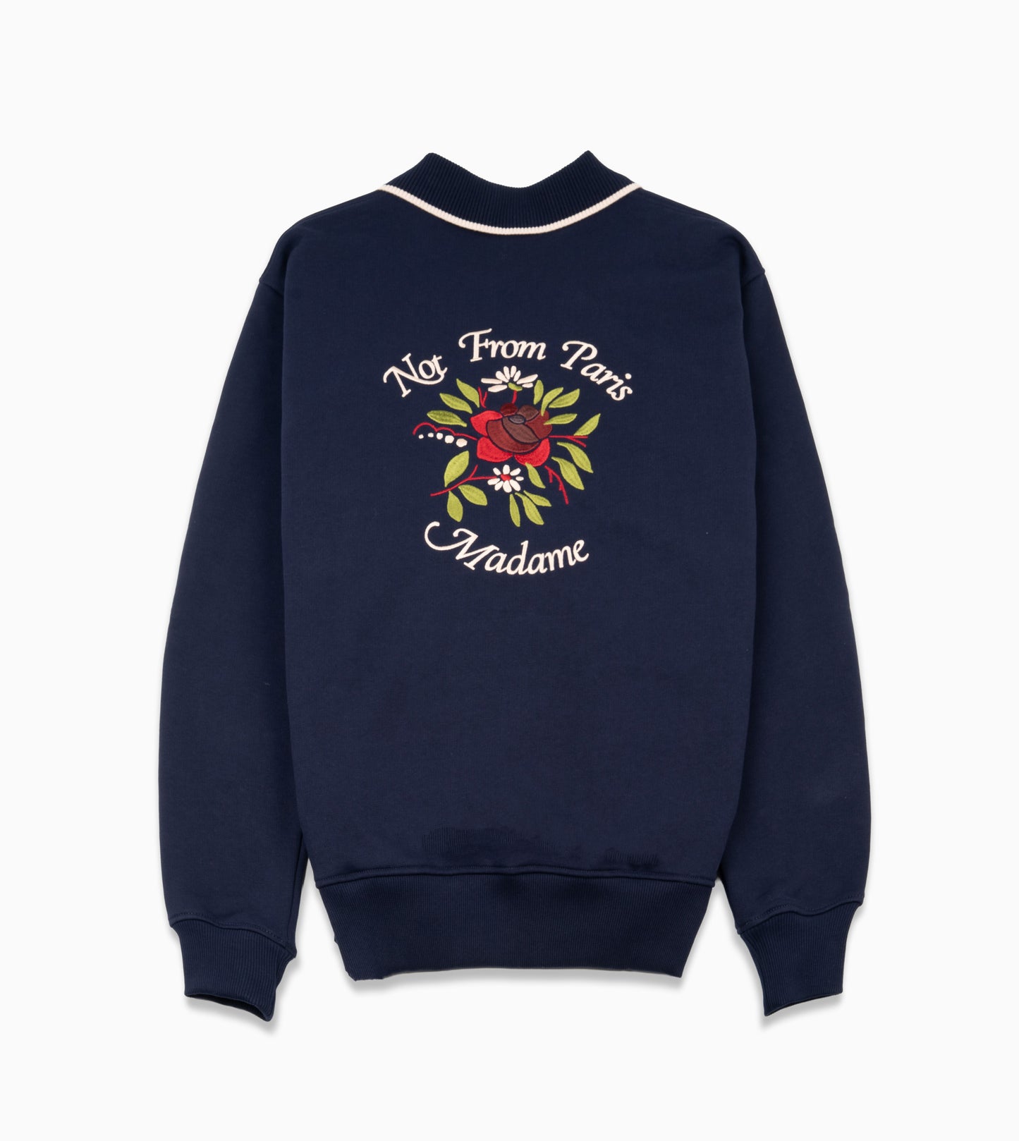 DRÔLE DE MONSIEUR Polo Slogan Rosa Marino