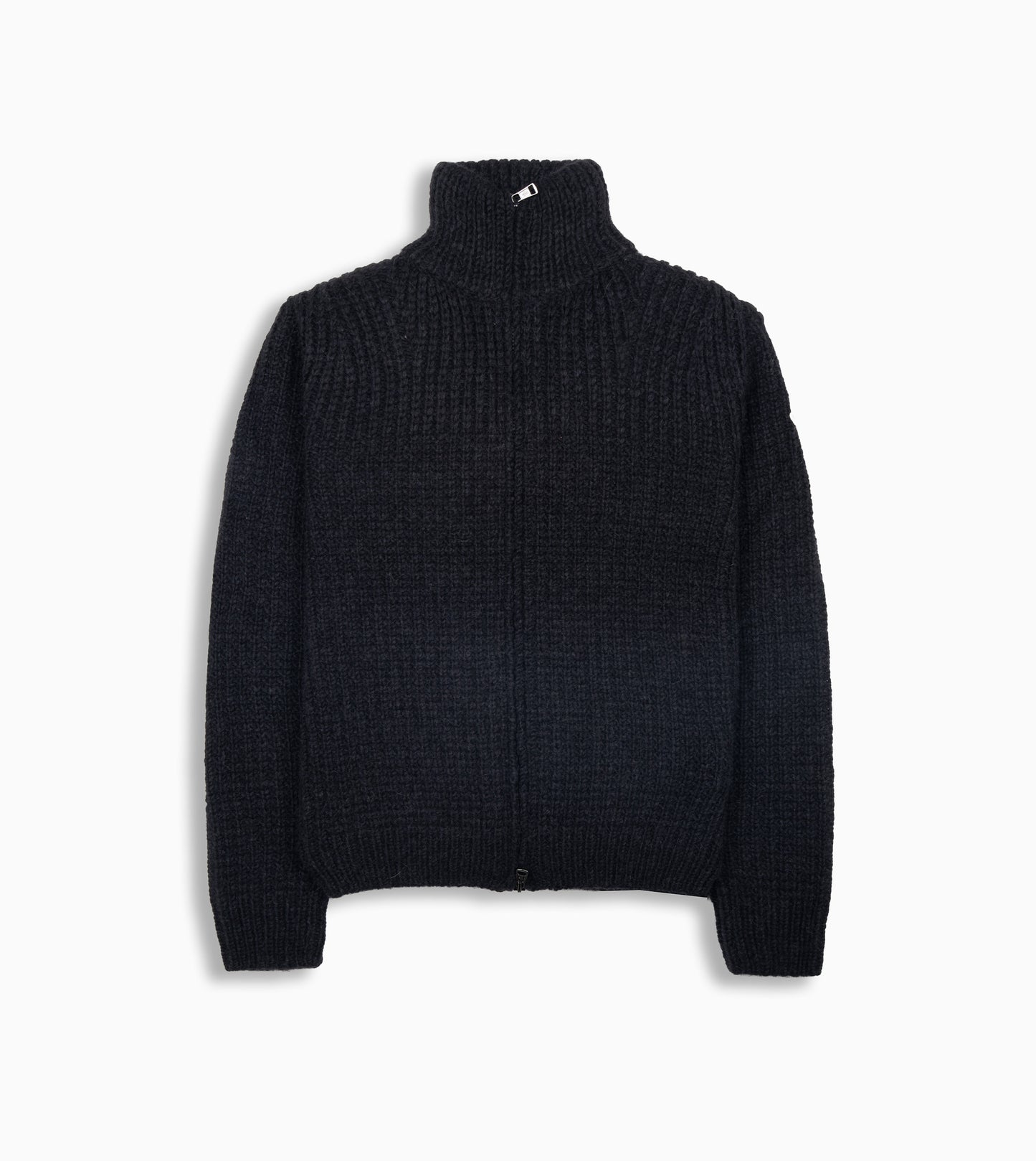 MONCLER ALPACA Wool Cardigan Black