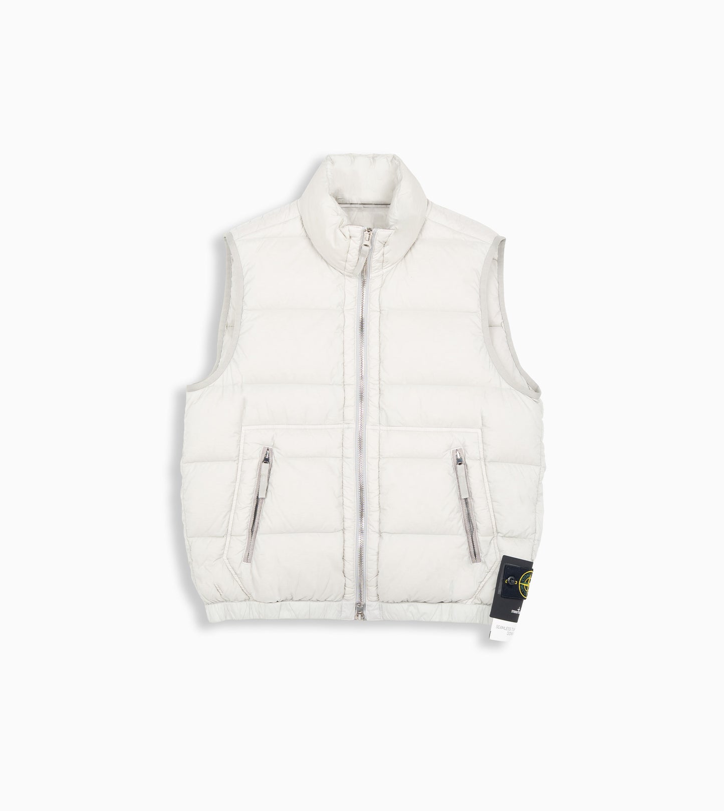 STONE ISLAND Vest Pearl Grey