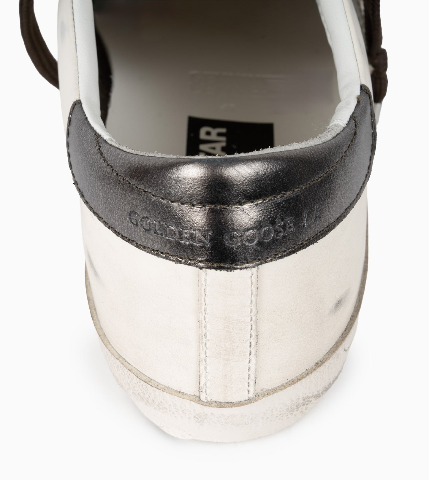GOLDEN GOOSE SUPERSTAR WHITE/GREEN/ANTRACITE