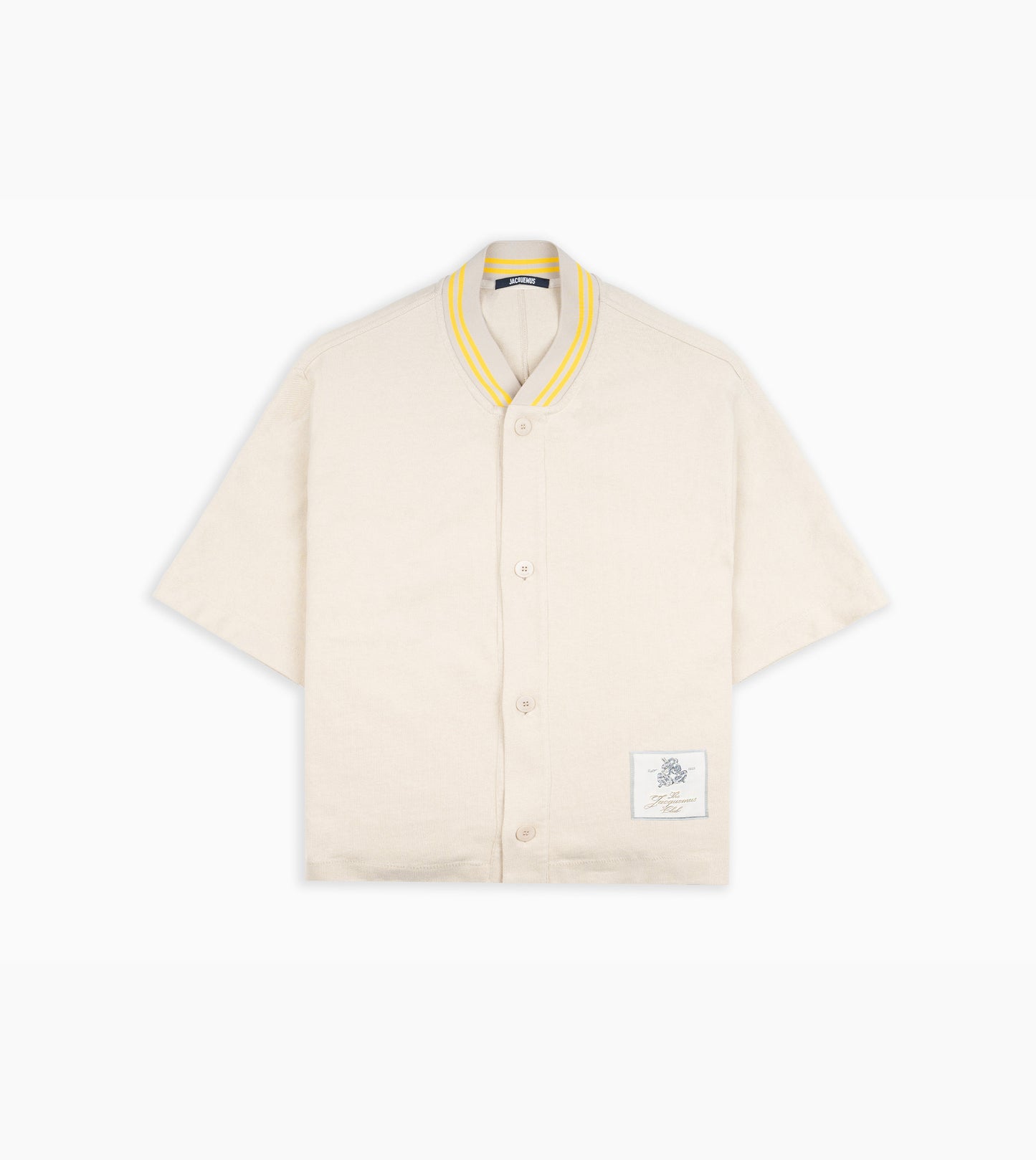 JACQUEMUS Le Chemise Baseball Beige